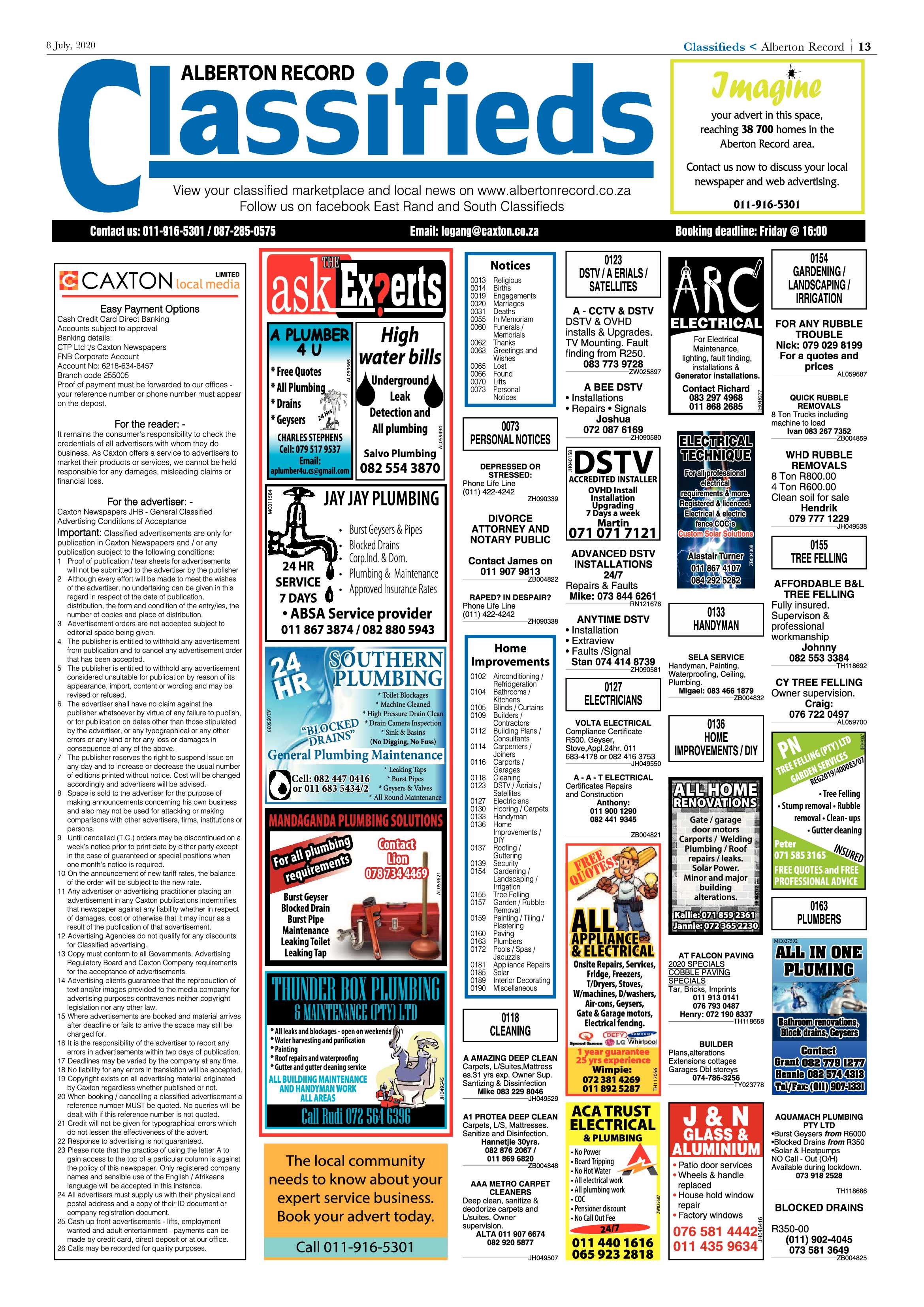 Alberton Record 08 July 2020 page 13