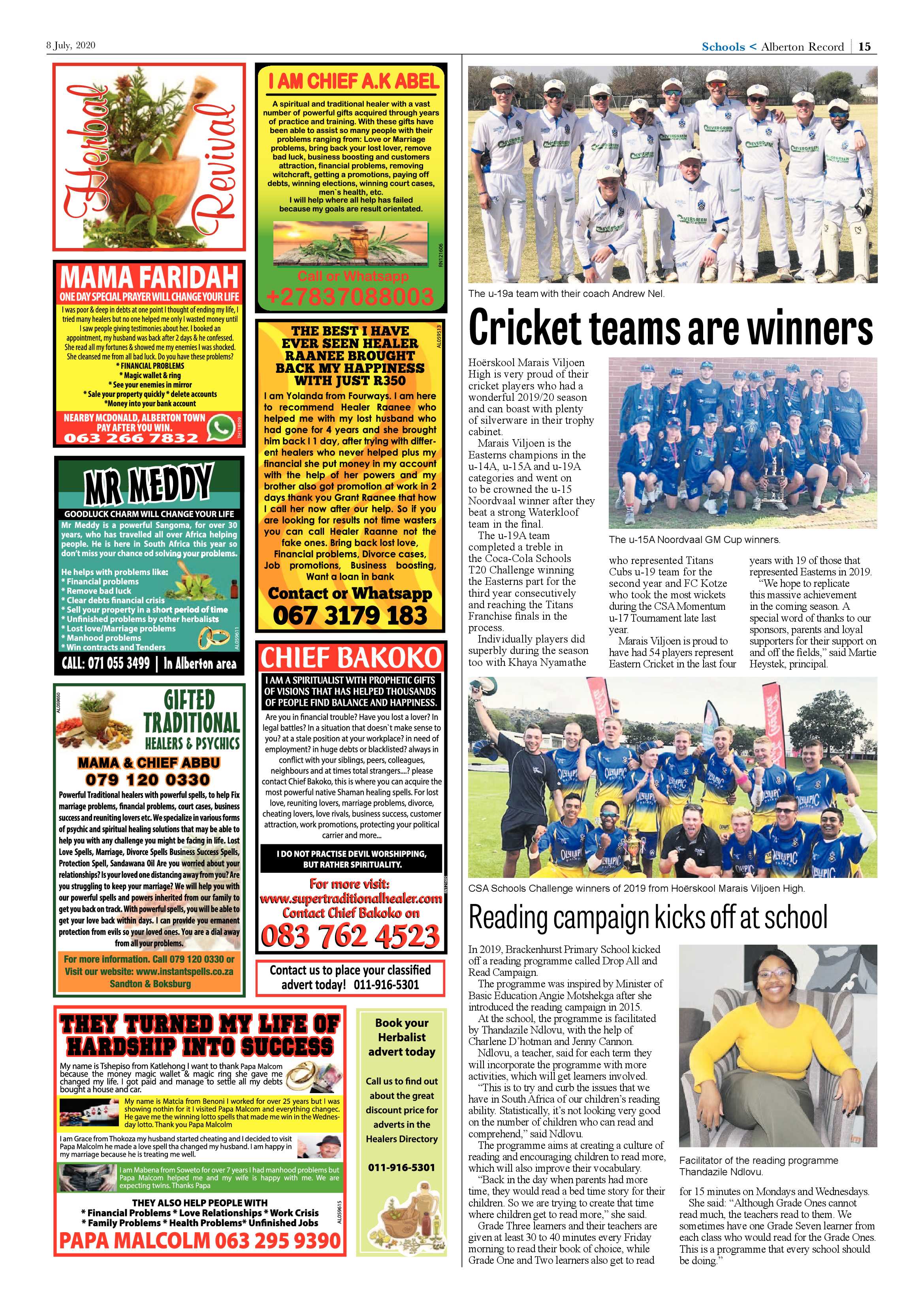 Alberton Record 08 July 2020 page 15