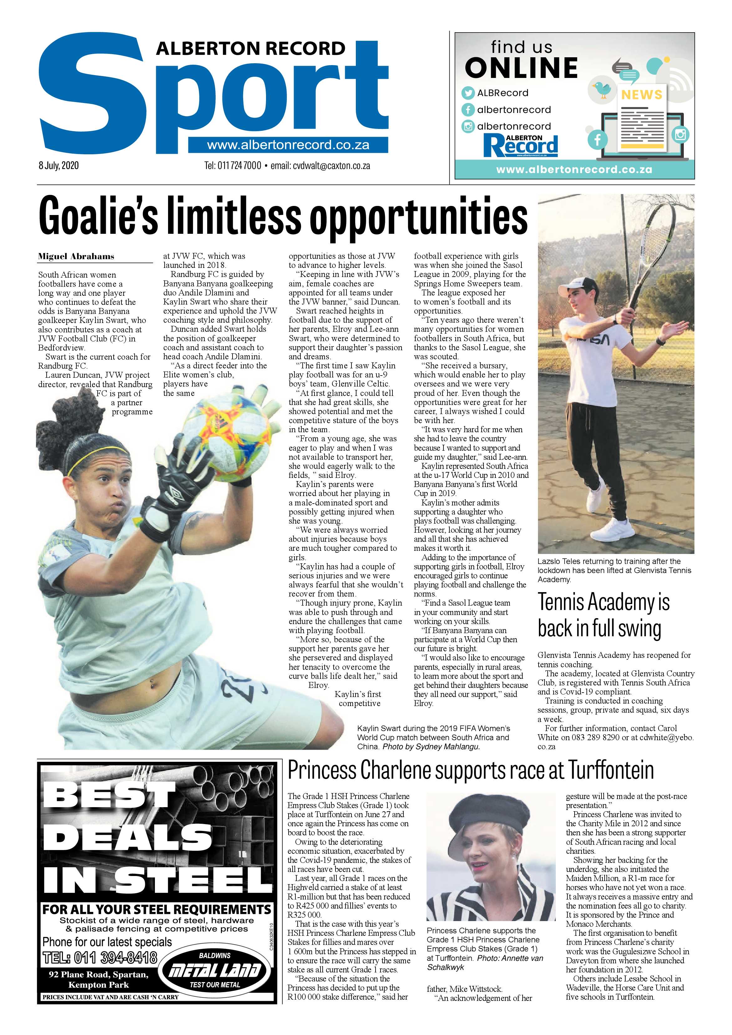 Alberton Record 08 July 2020 page 16