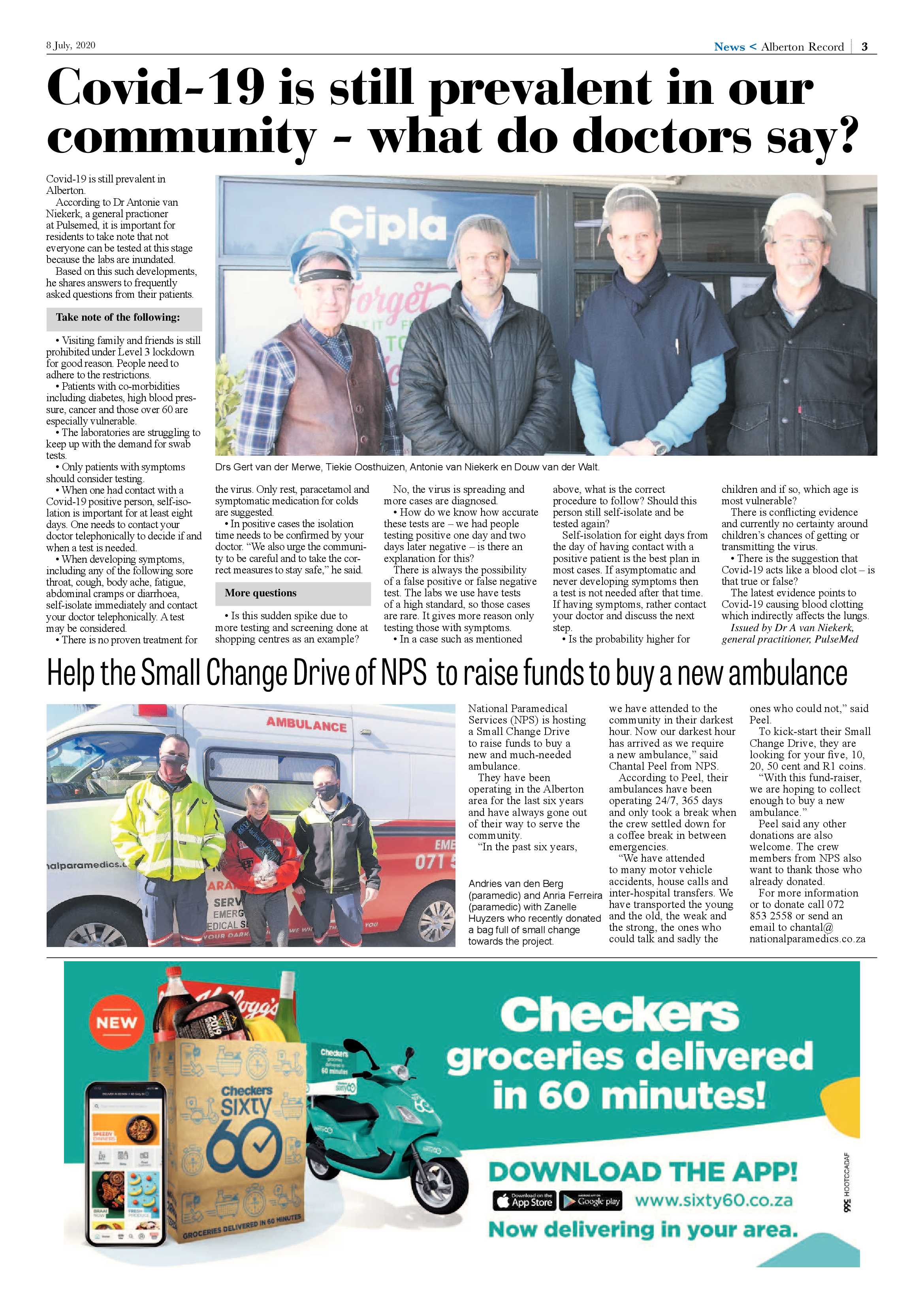 Alberton Record 08 July 2020 page 3