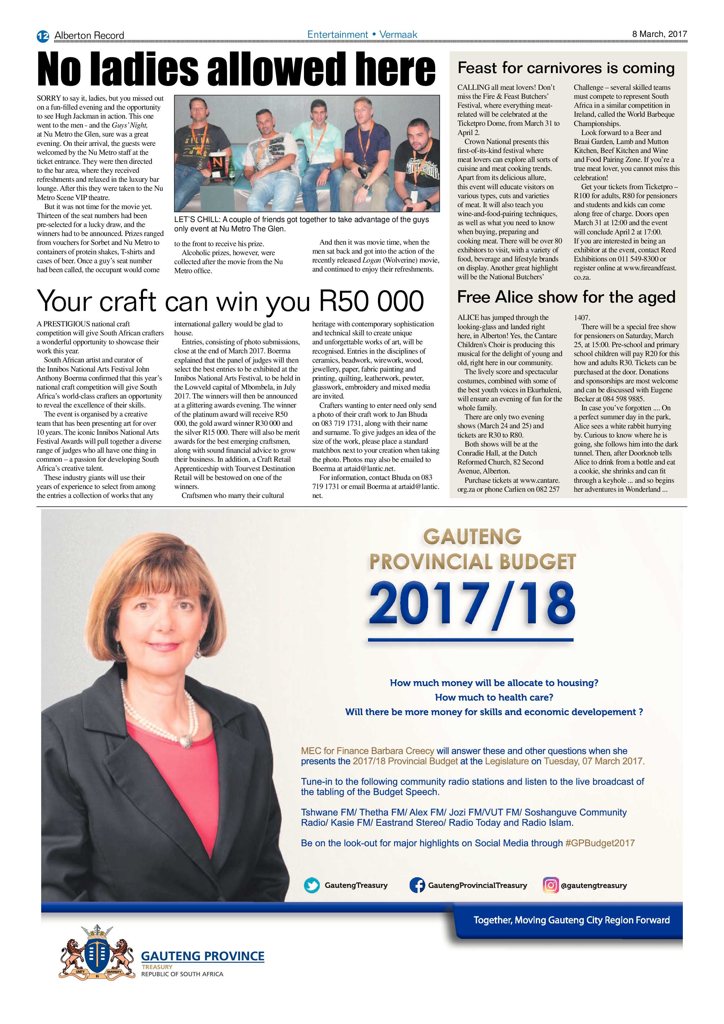 Alberton Record 08 March 2017 page 12