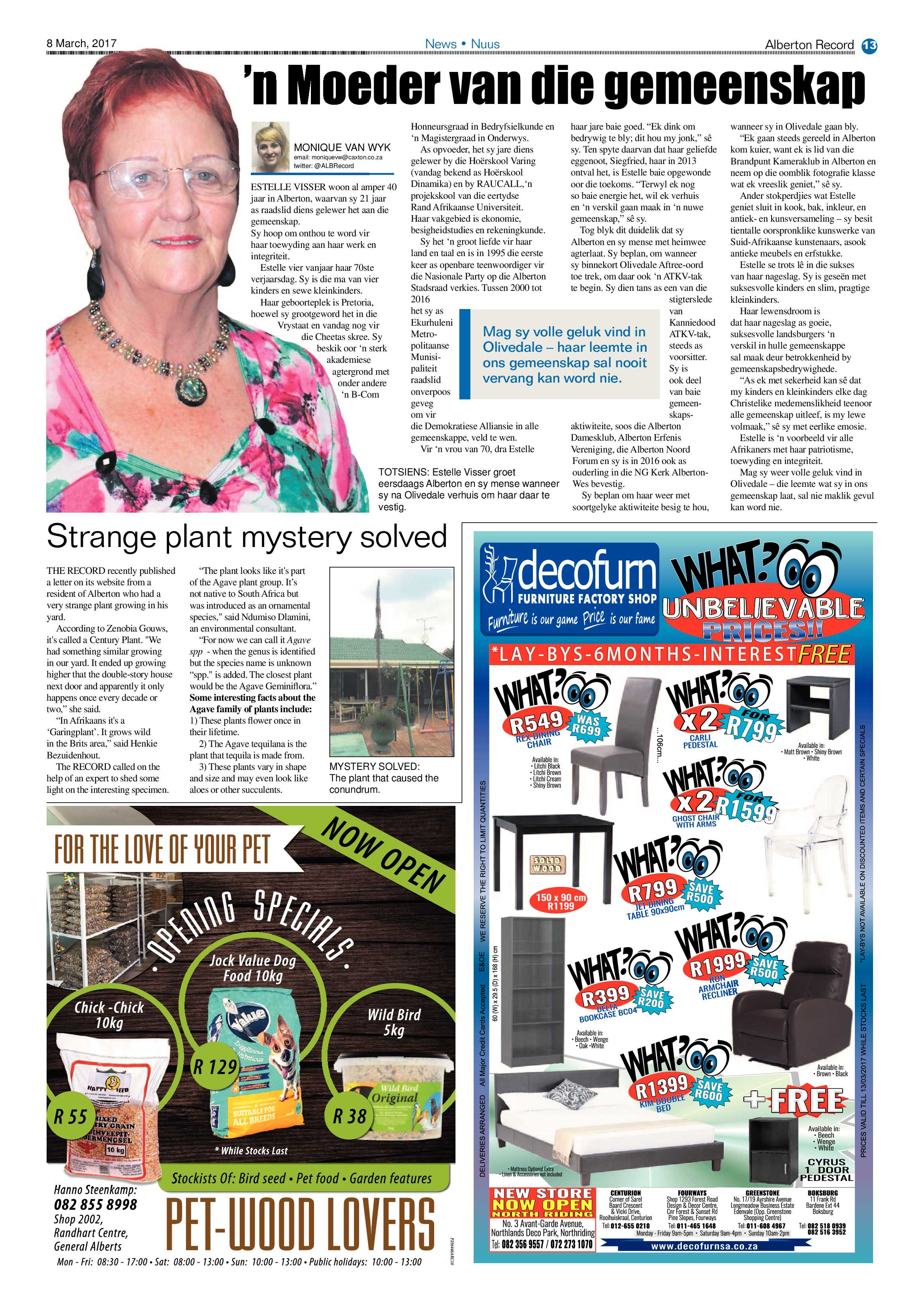 Alberton Record 08 March 2017 page 13