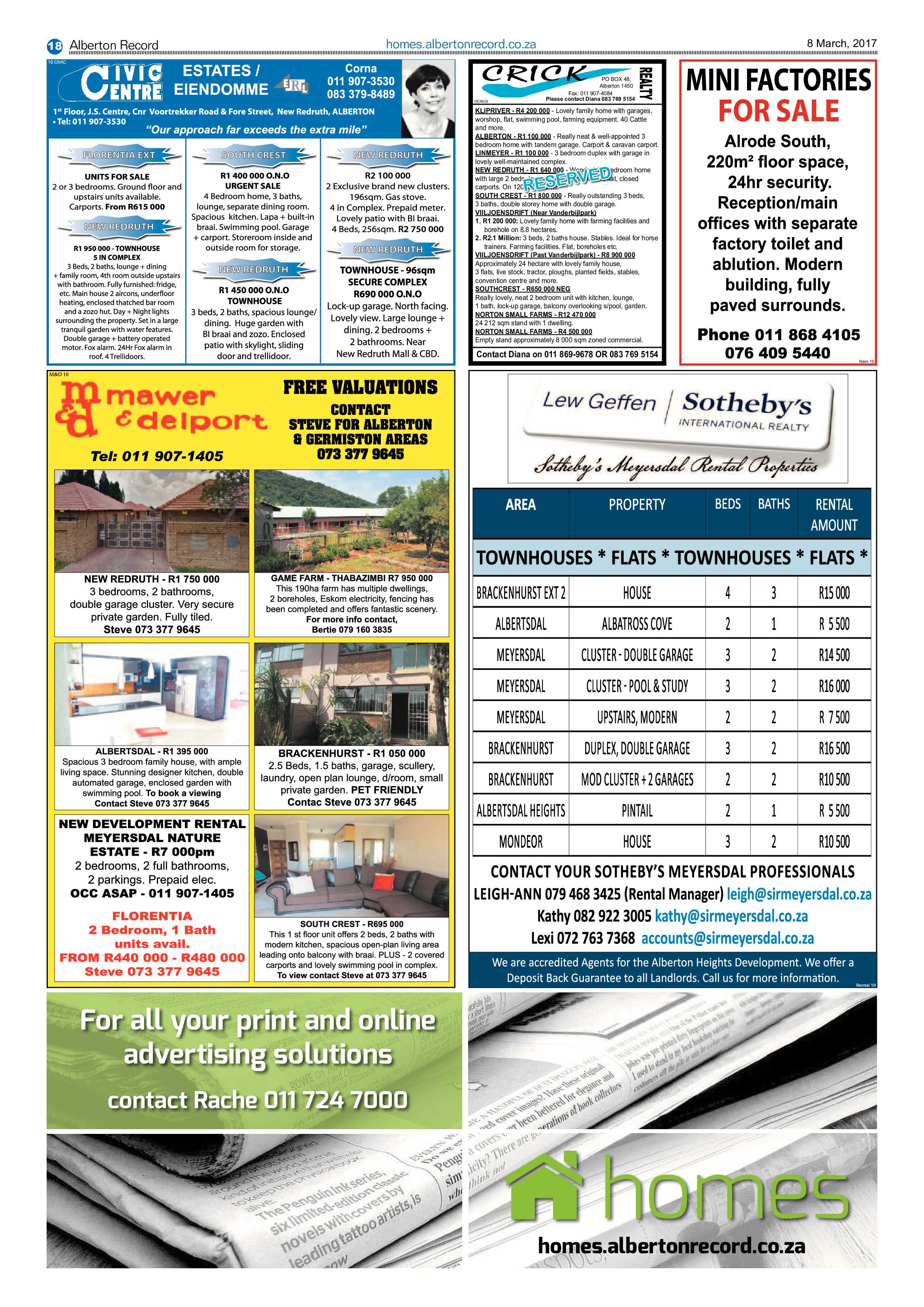 Alberton Record 08 March 2017 page 18