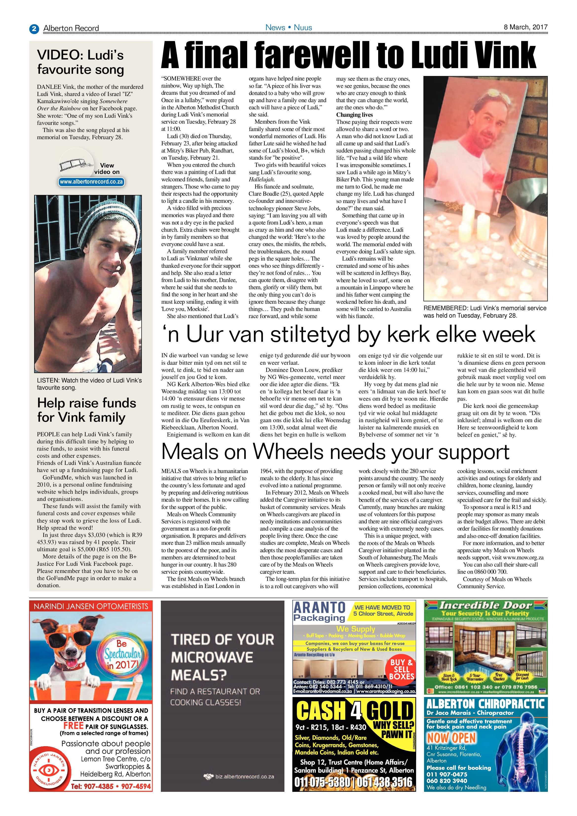 Alberton Record 08 March 2017 page 2