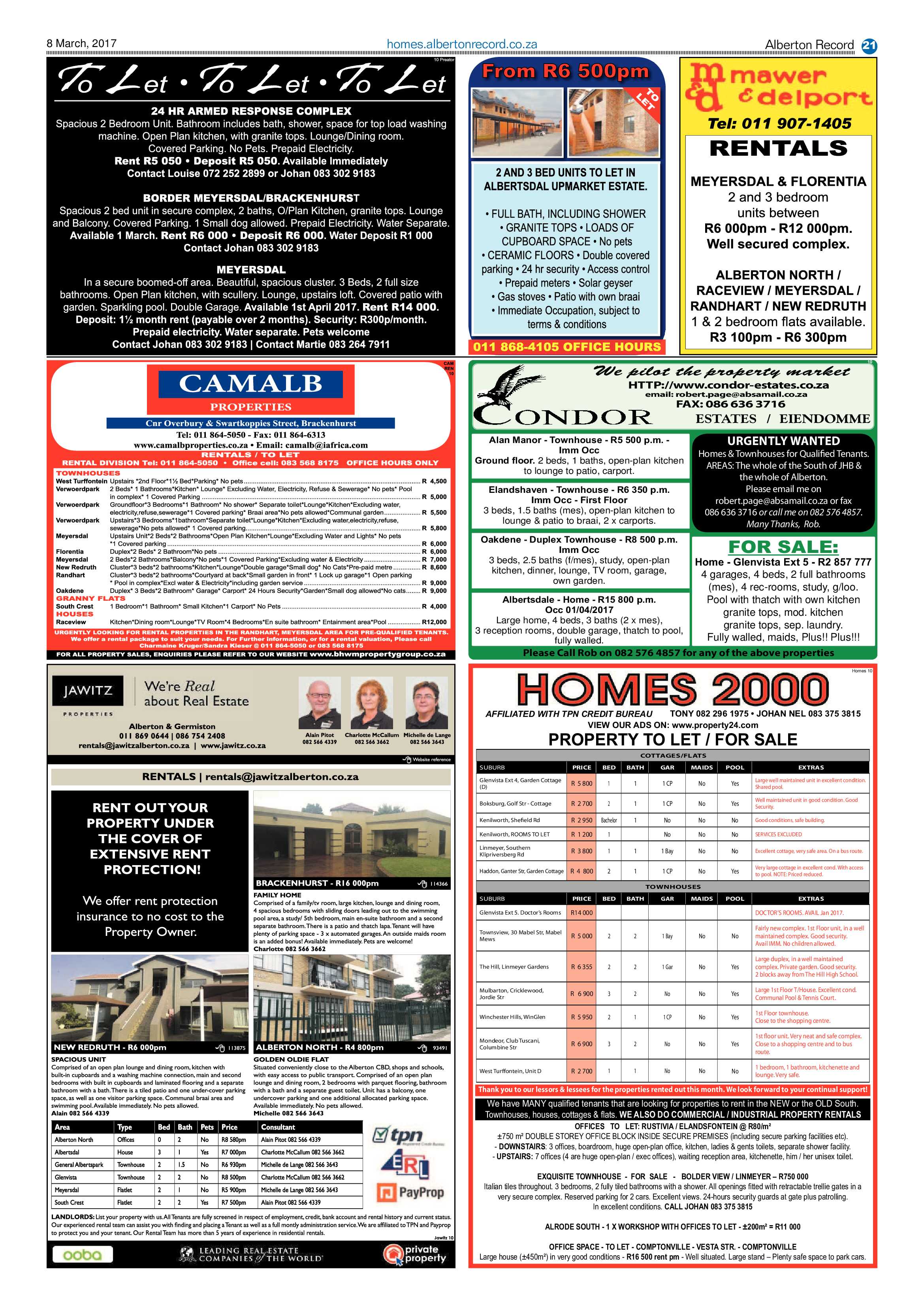 Alberton Record 08 March 2017 page 21