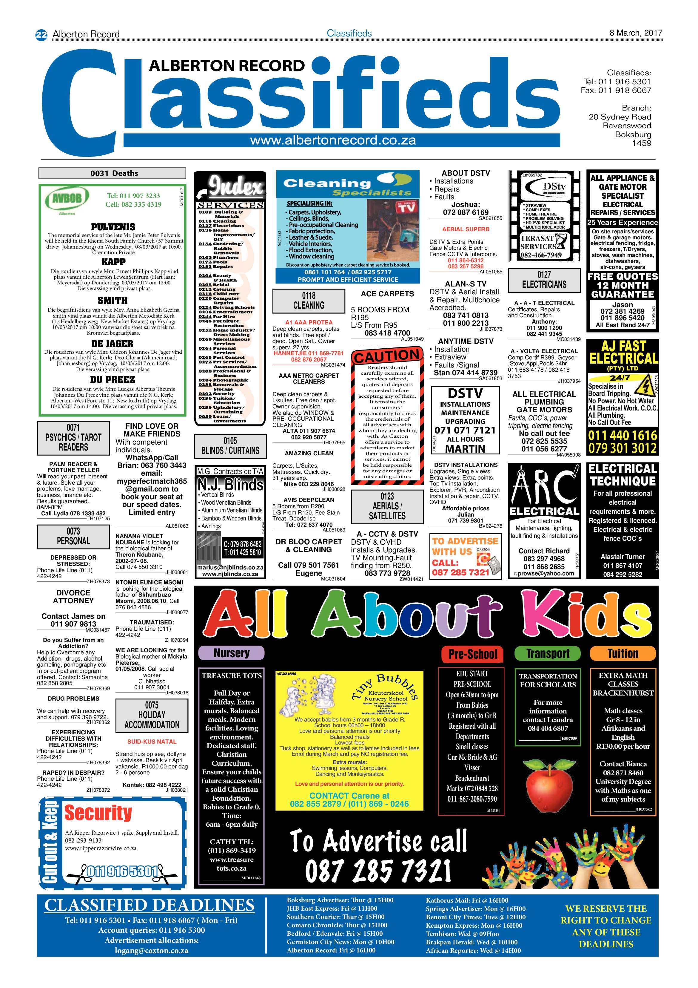 Alberton Record 08 March 2017 page 22