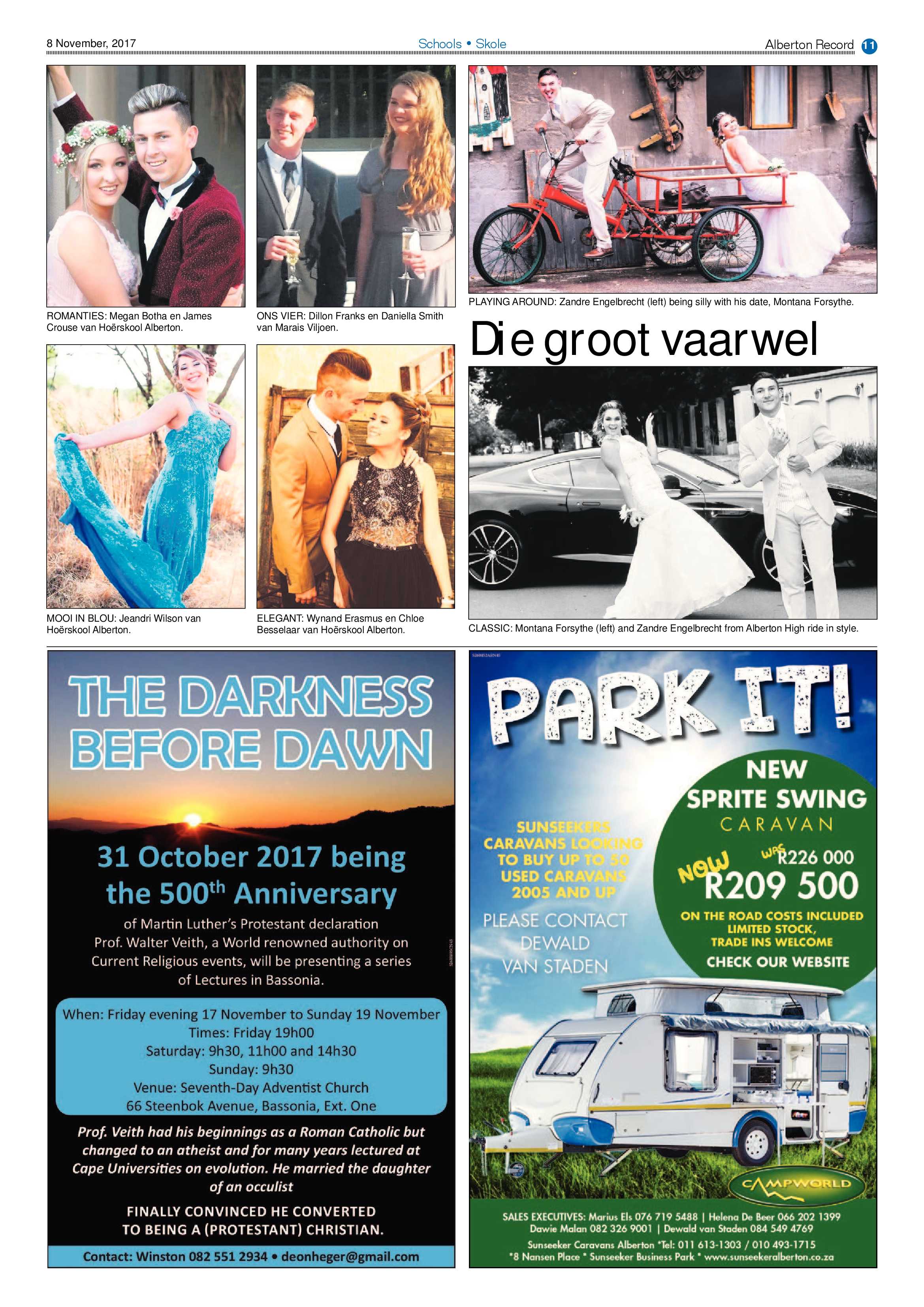 Alberton Record 08 November 2017 page 11