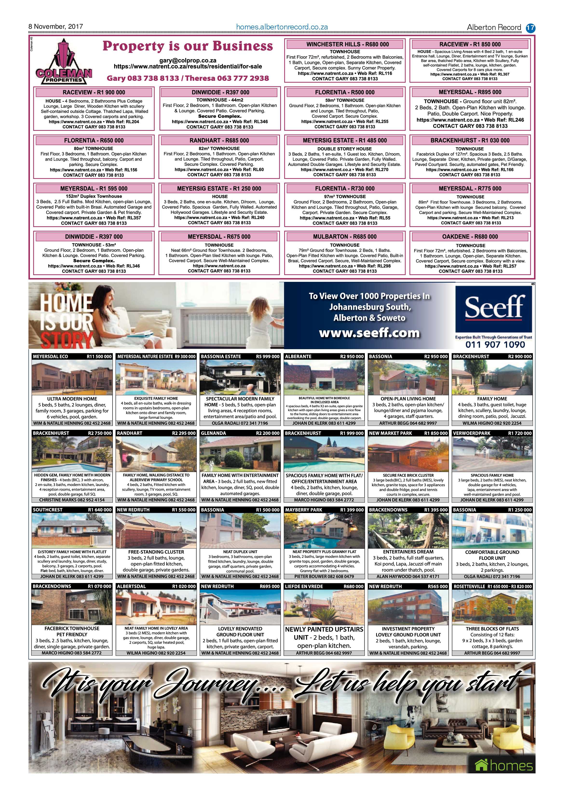 Alberton Record 08 November 2017 page 17
