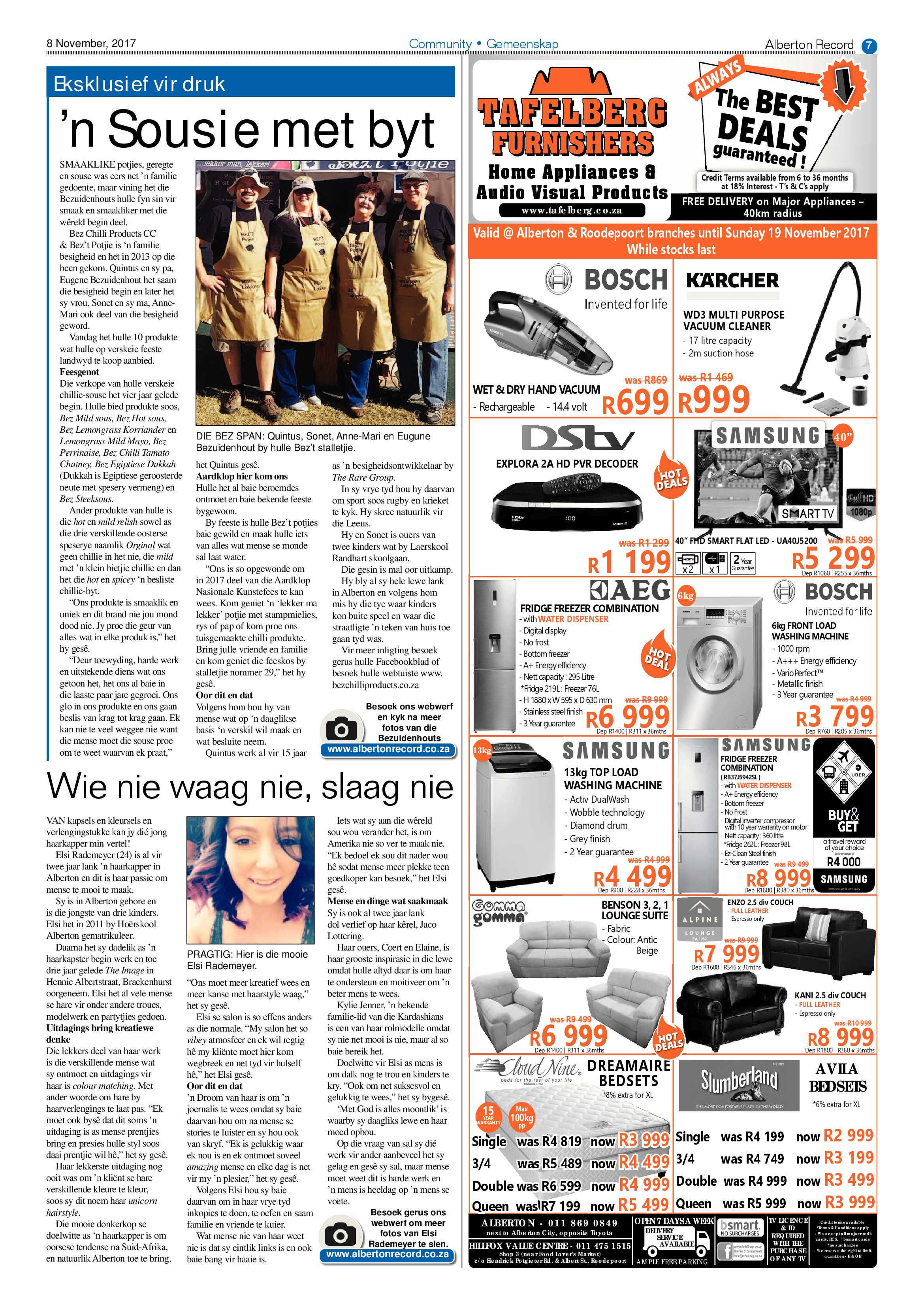 Alberton Record 08 November 2017 page 7