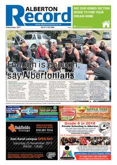 Alberton Record 08 November 2017