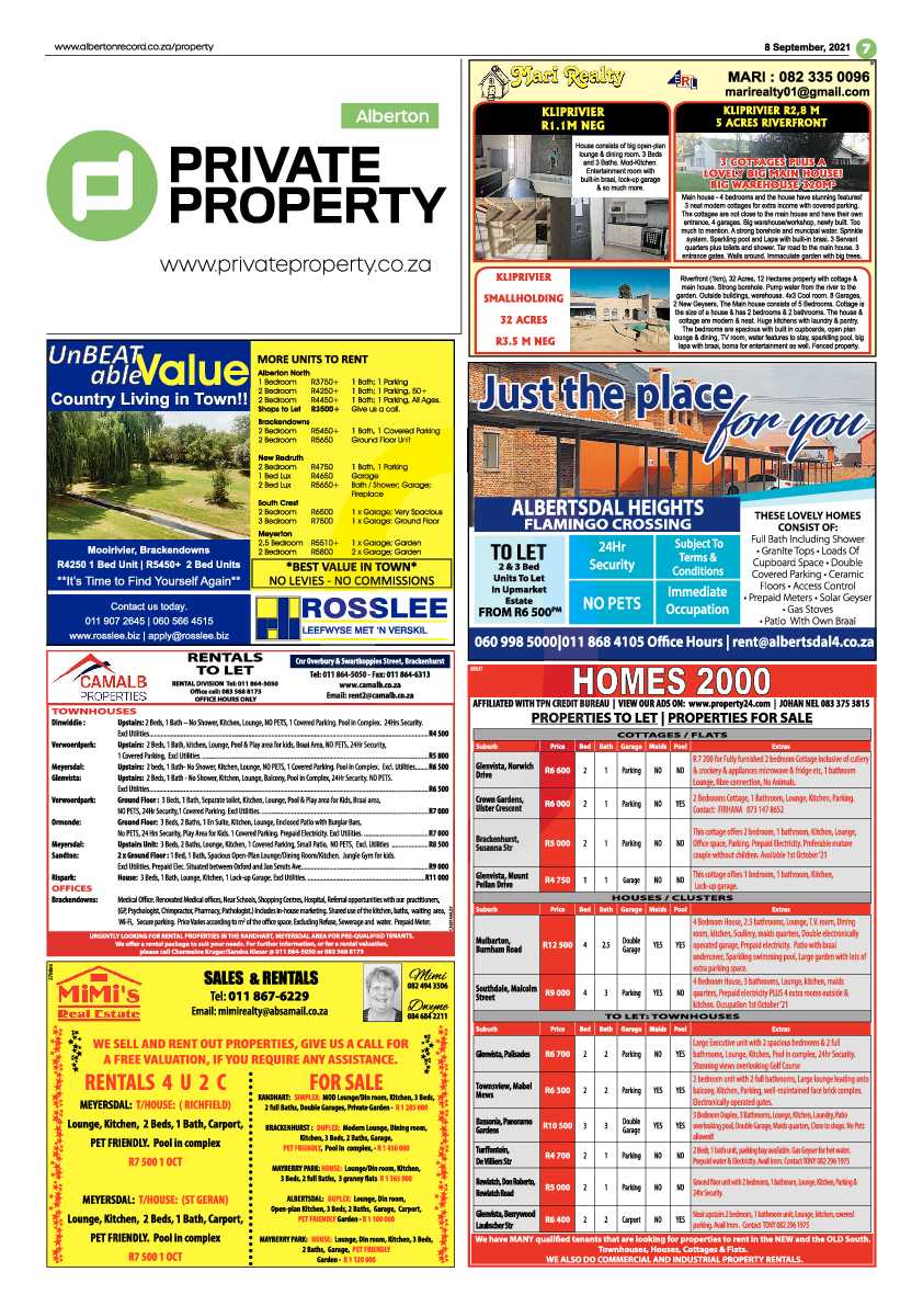 Alberton Record 08 September 2021 page 7