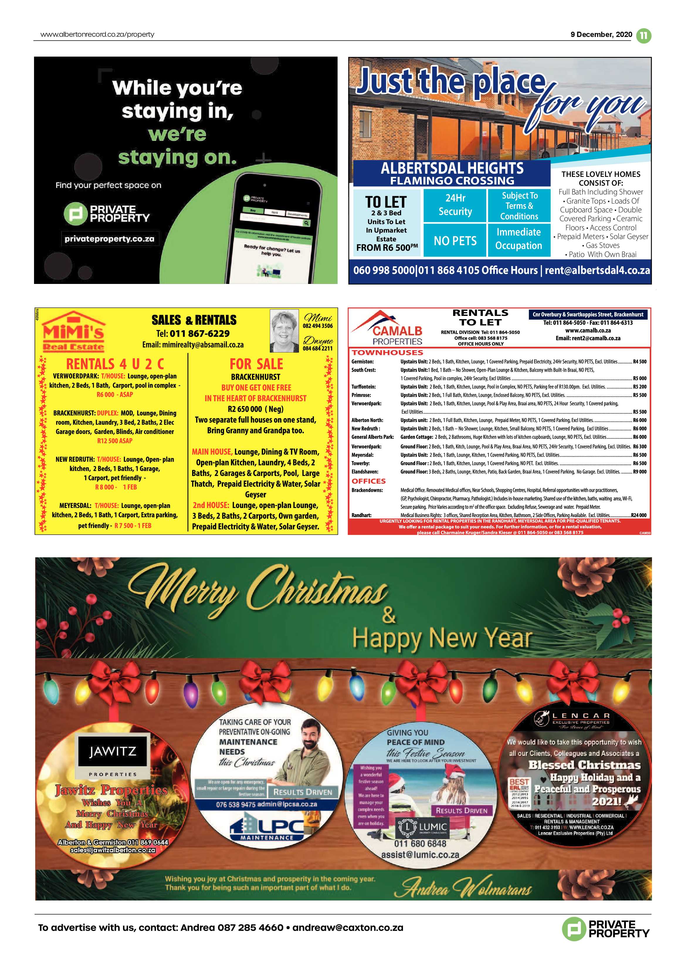 Alberton Record 09 December 2020 page 11