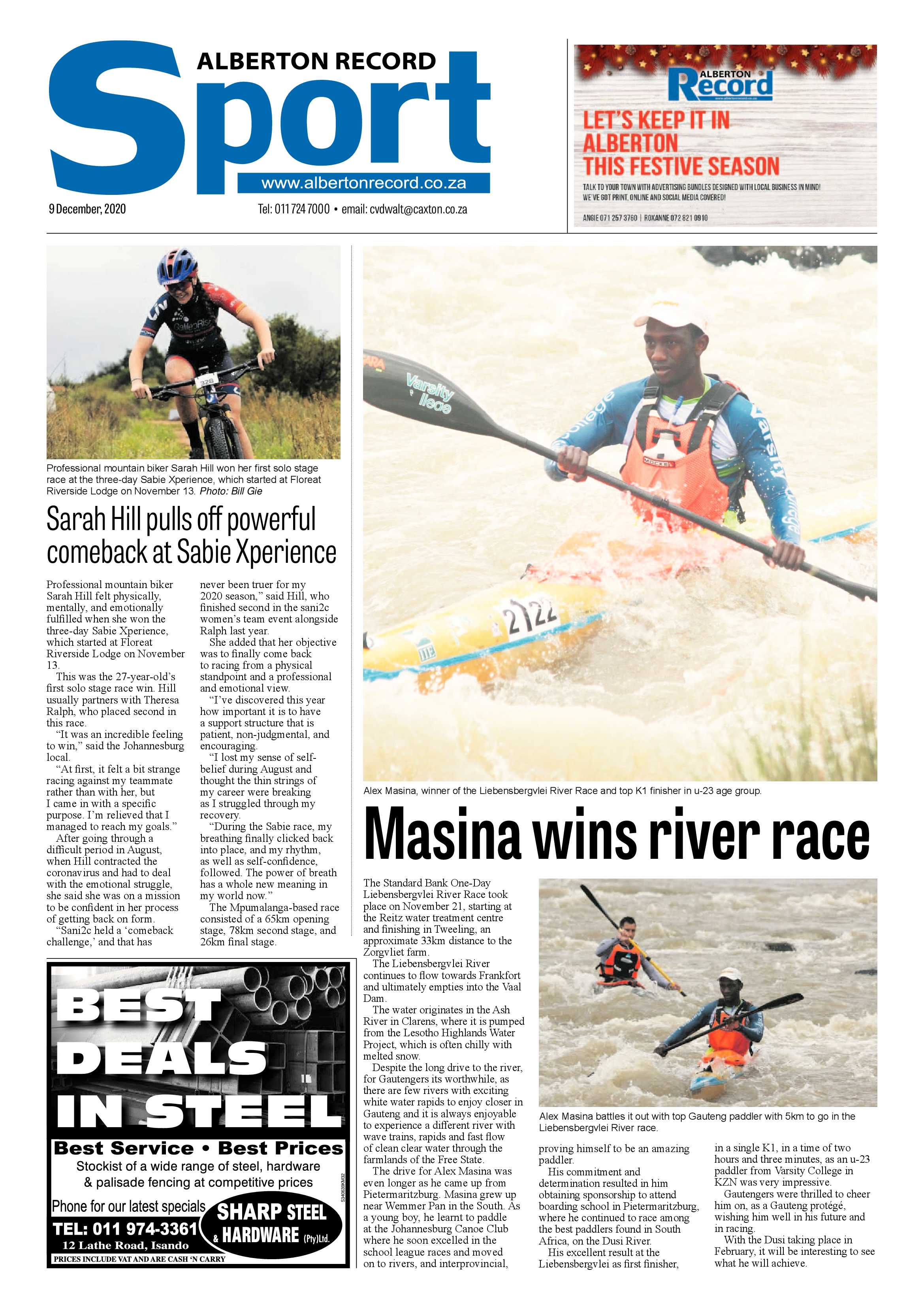 Alberton Record 09 December 2020 page 16