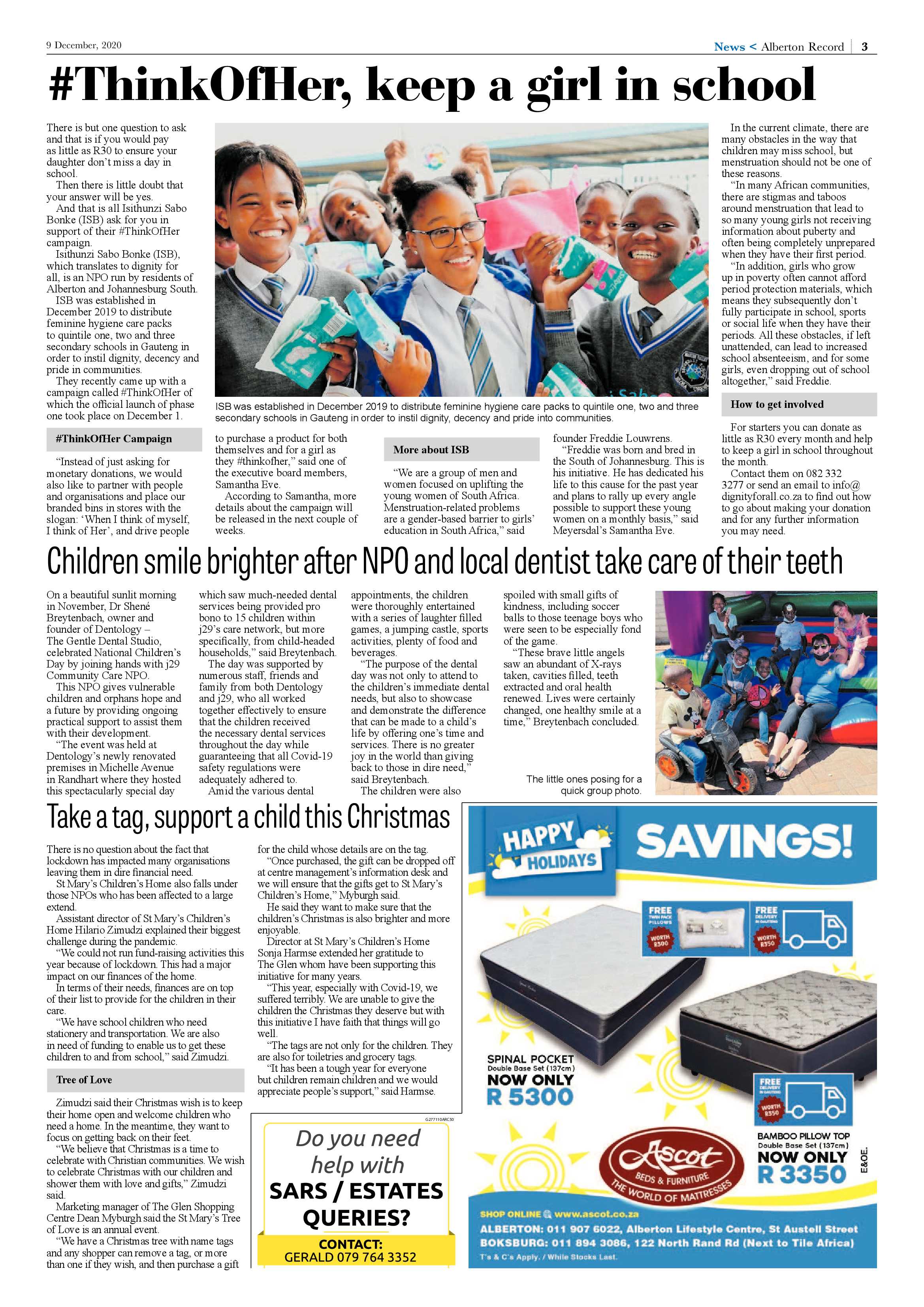 Alberton Record 09 December 2020 page 3