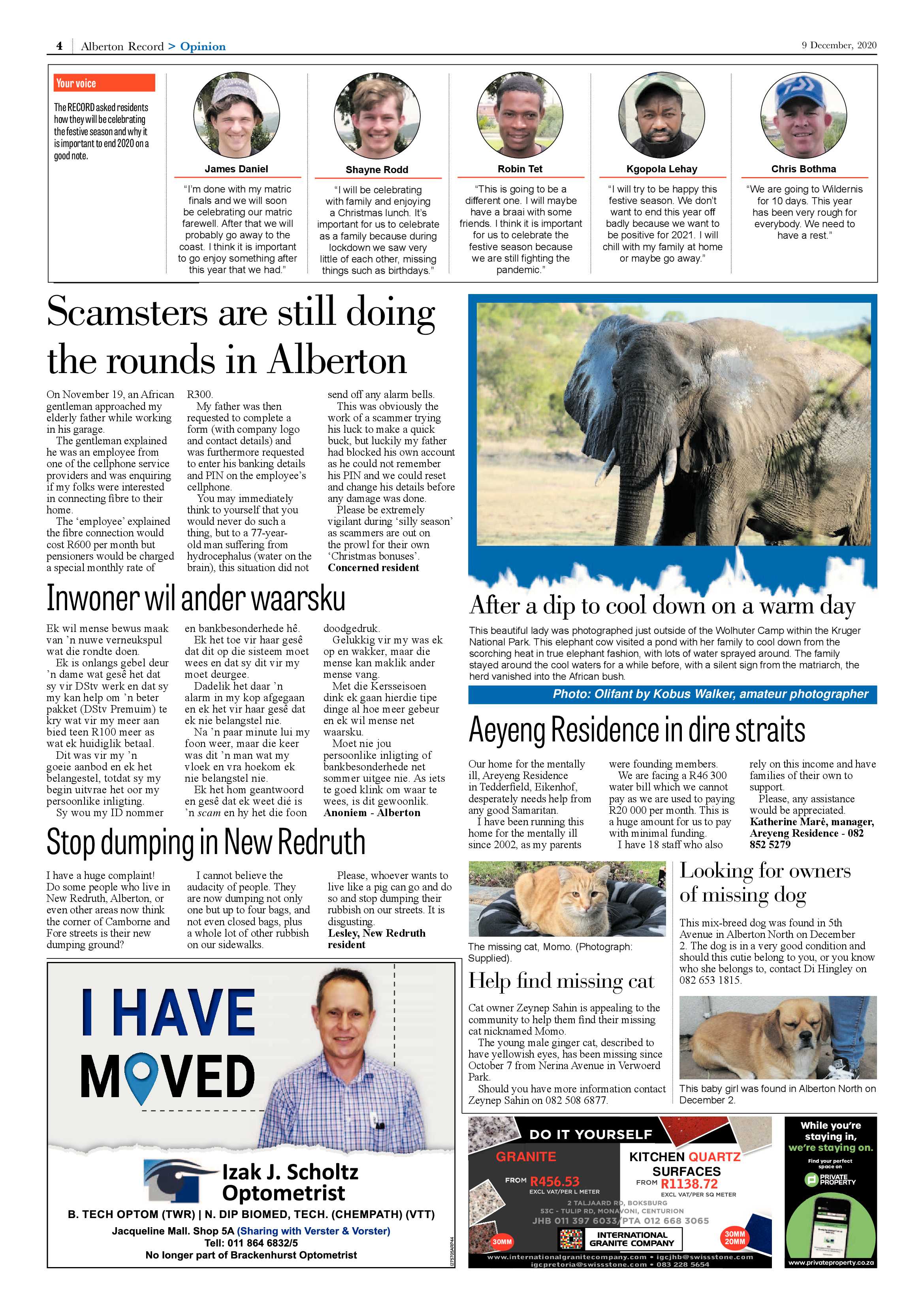 Alberton Record 09 December 2020 page 4