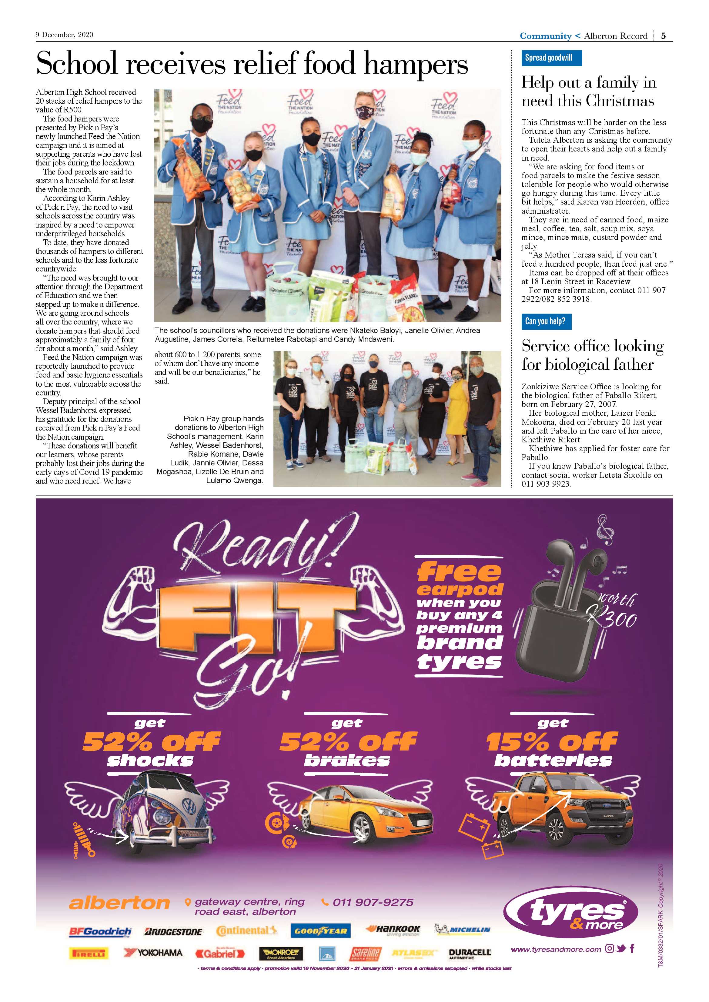 Alberton Record 09 December 2020 page 5