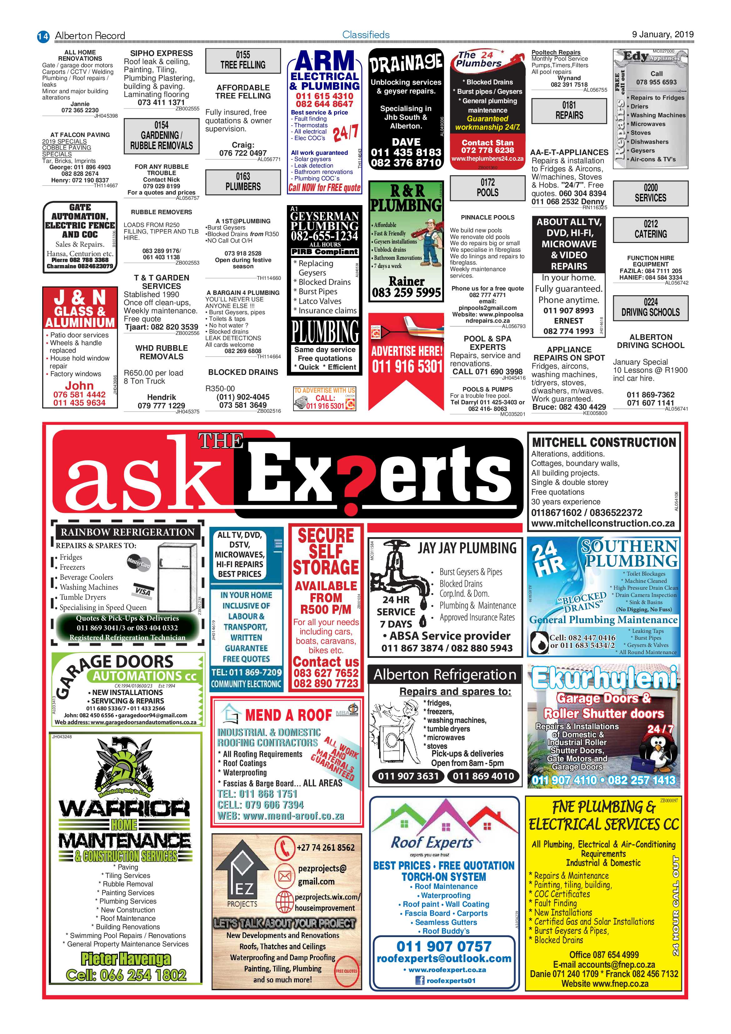 Alberton Record 09 January 2019 page 14
