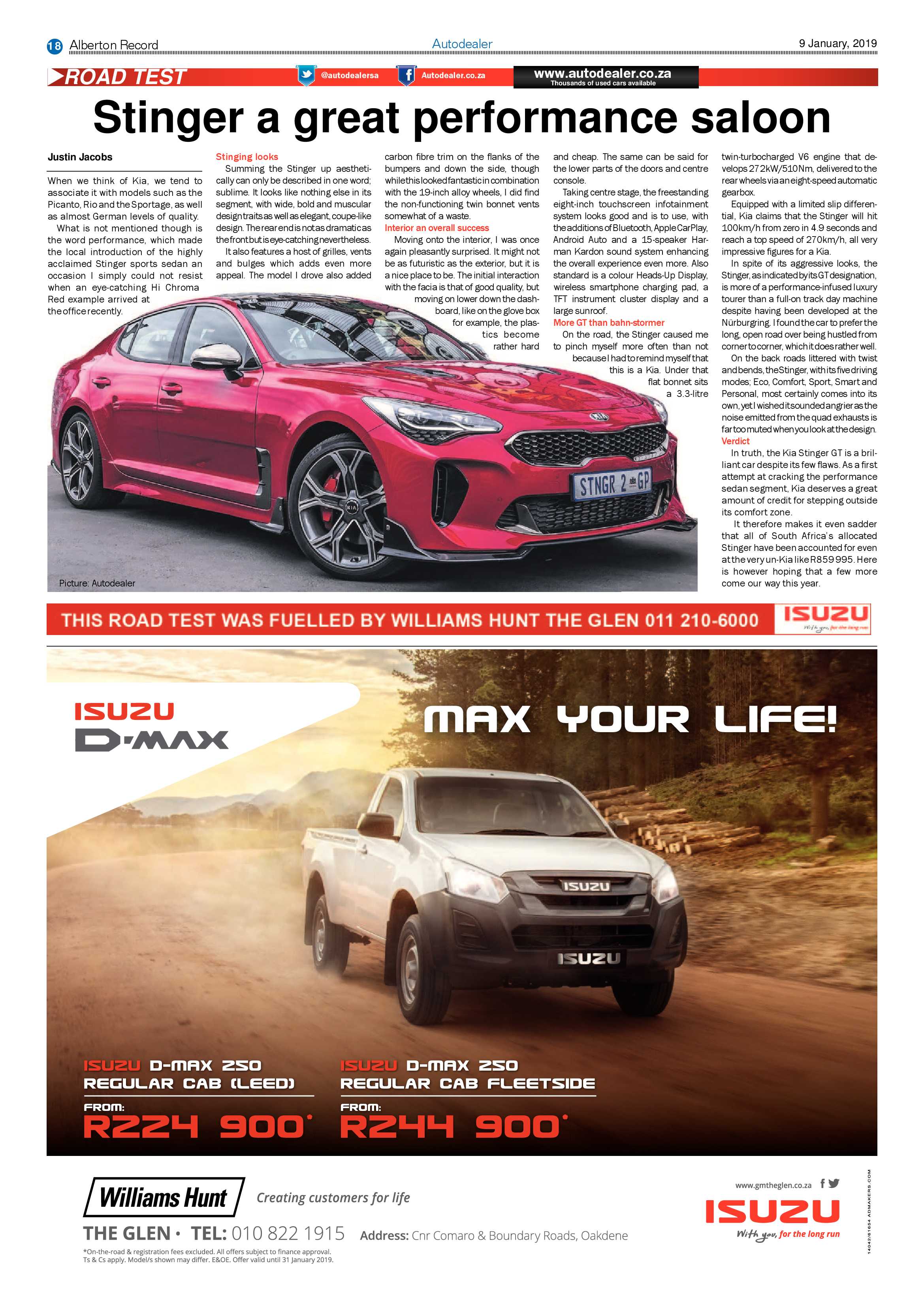 Alberton Record 09 January 2019 page 18