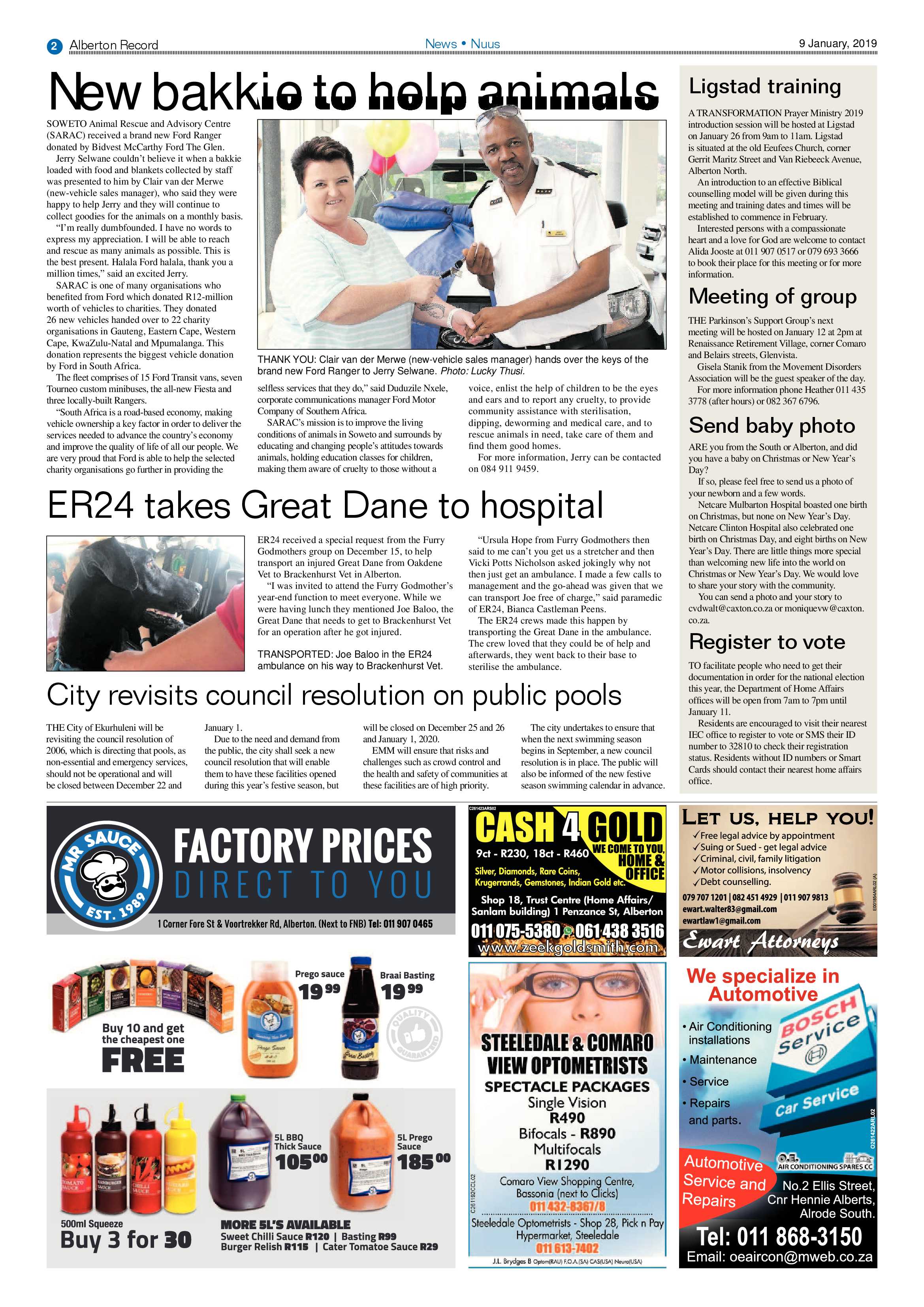 Alberton Record 09 January 2019 page 2