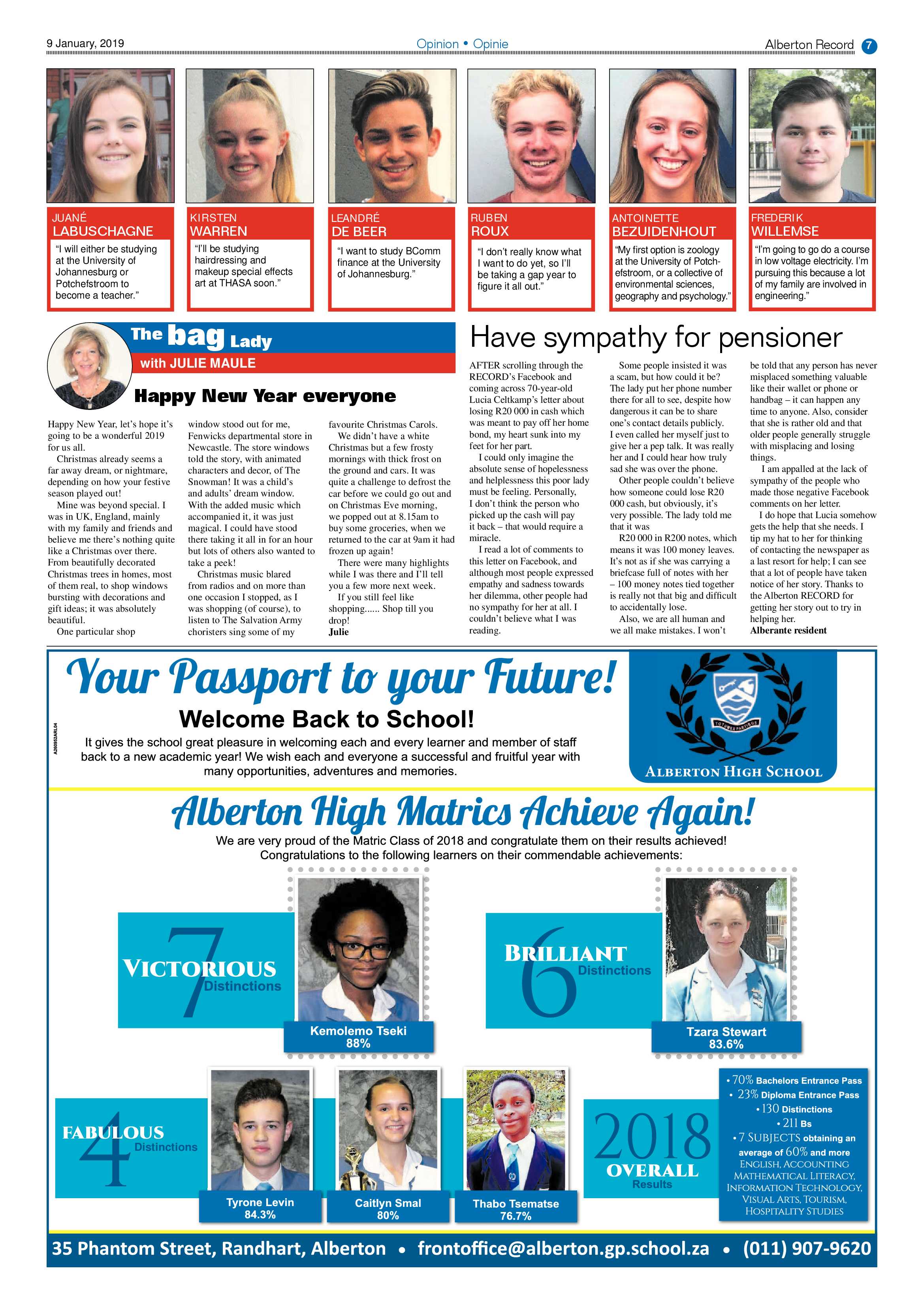 Alberton Record 09 January 2019 page 7