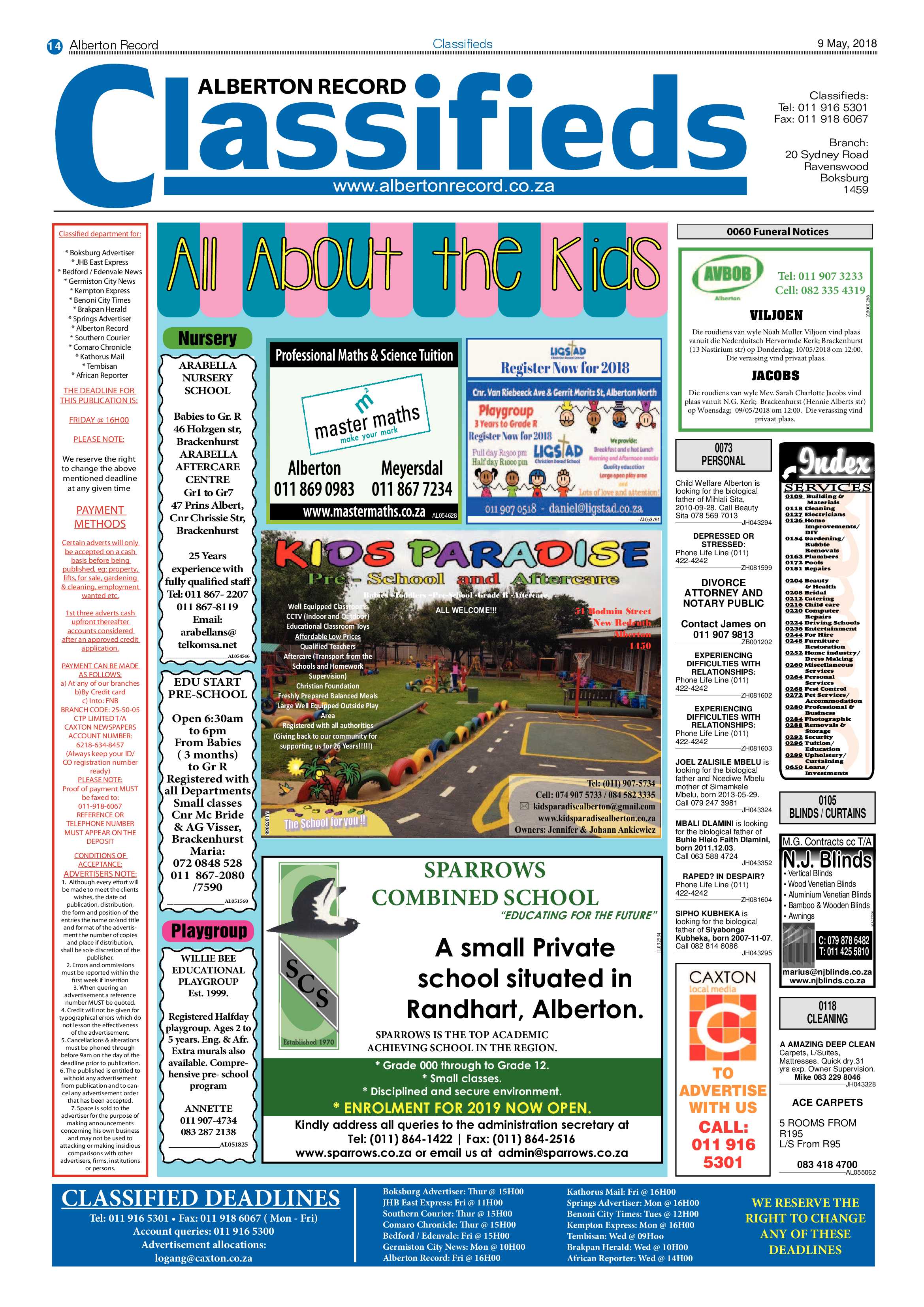 Alberton Record 09 May 2018 page 14