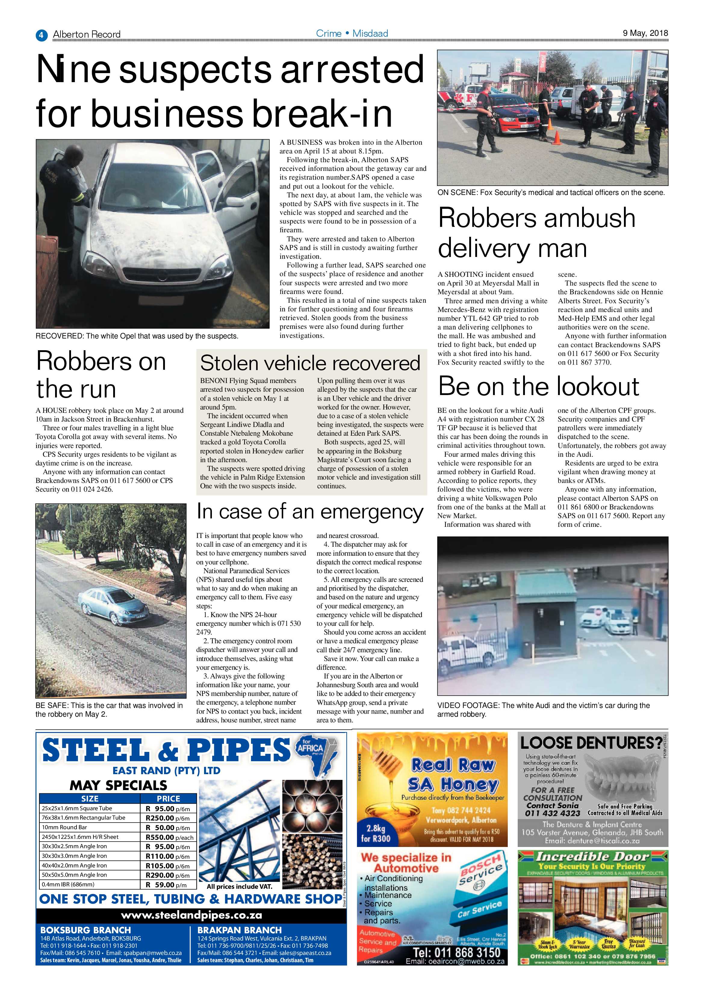 Alberton Record 09 May 2018 page 4