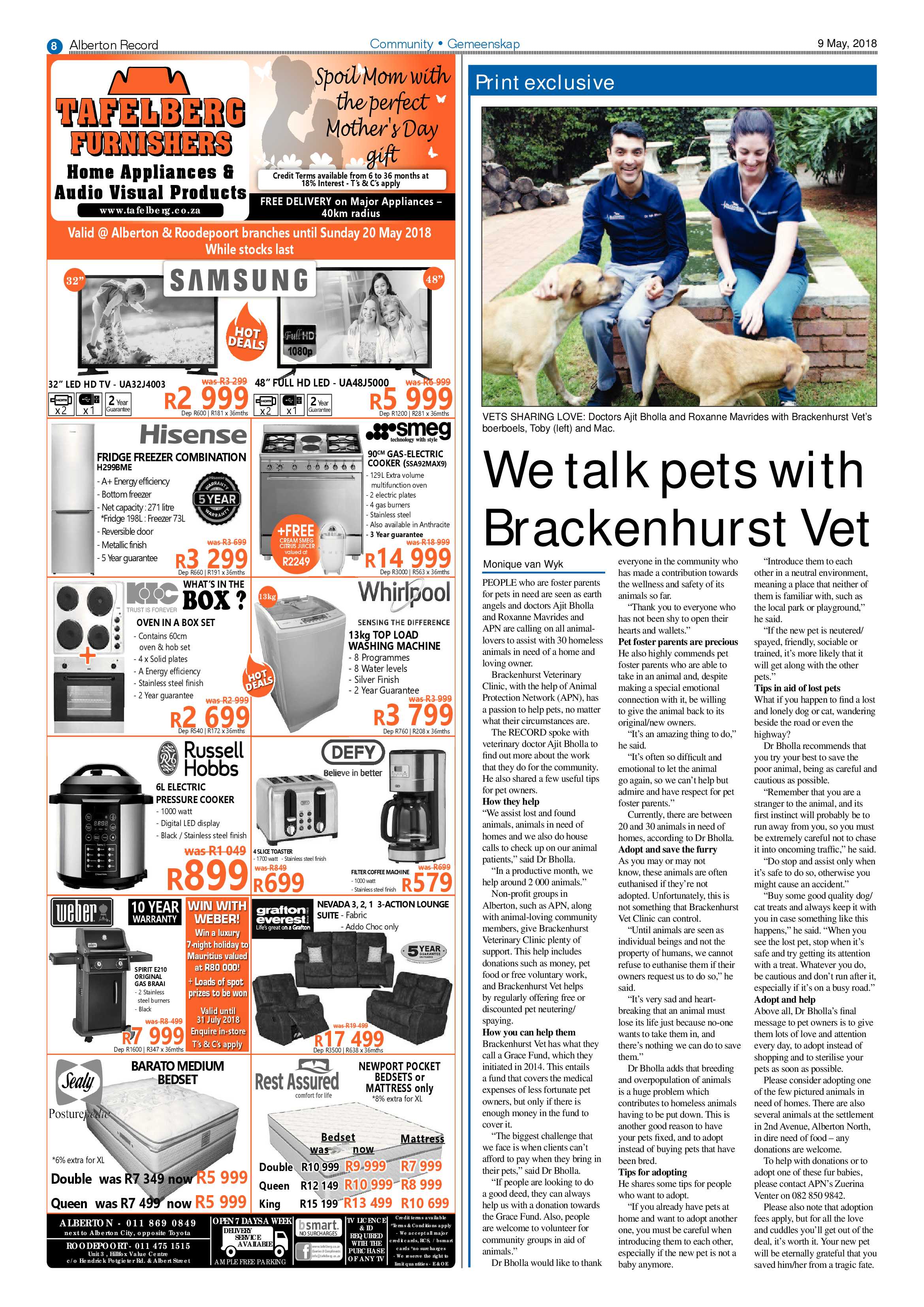 Alberton Record 09 May 2018 page 8