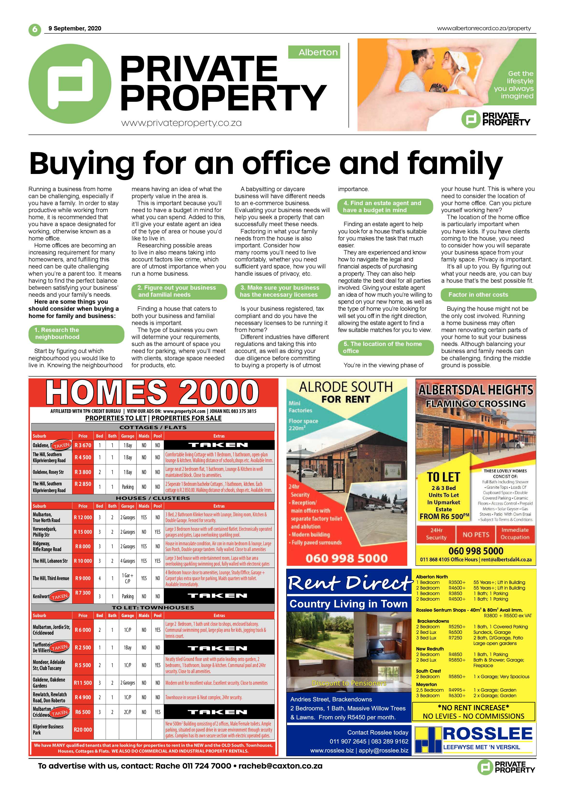 Alberton Record 09 September 2020 page 6