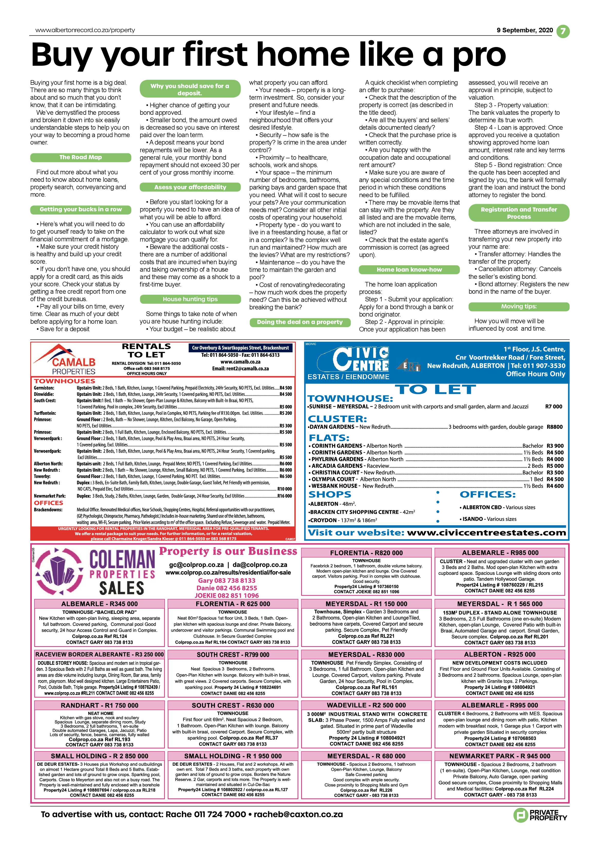 Alberton Record 09 September 2020 page 7