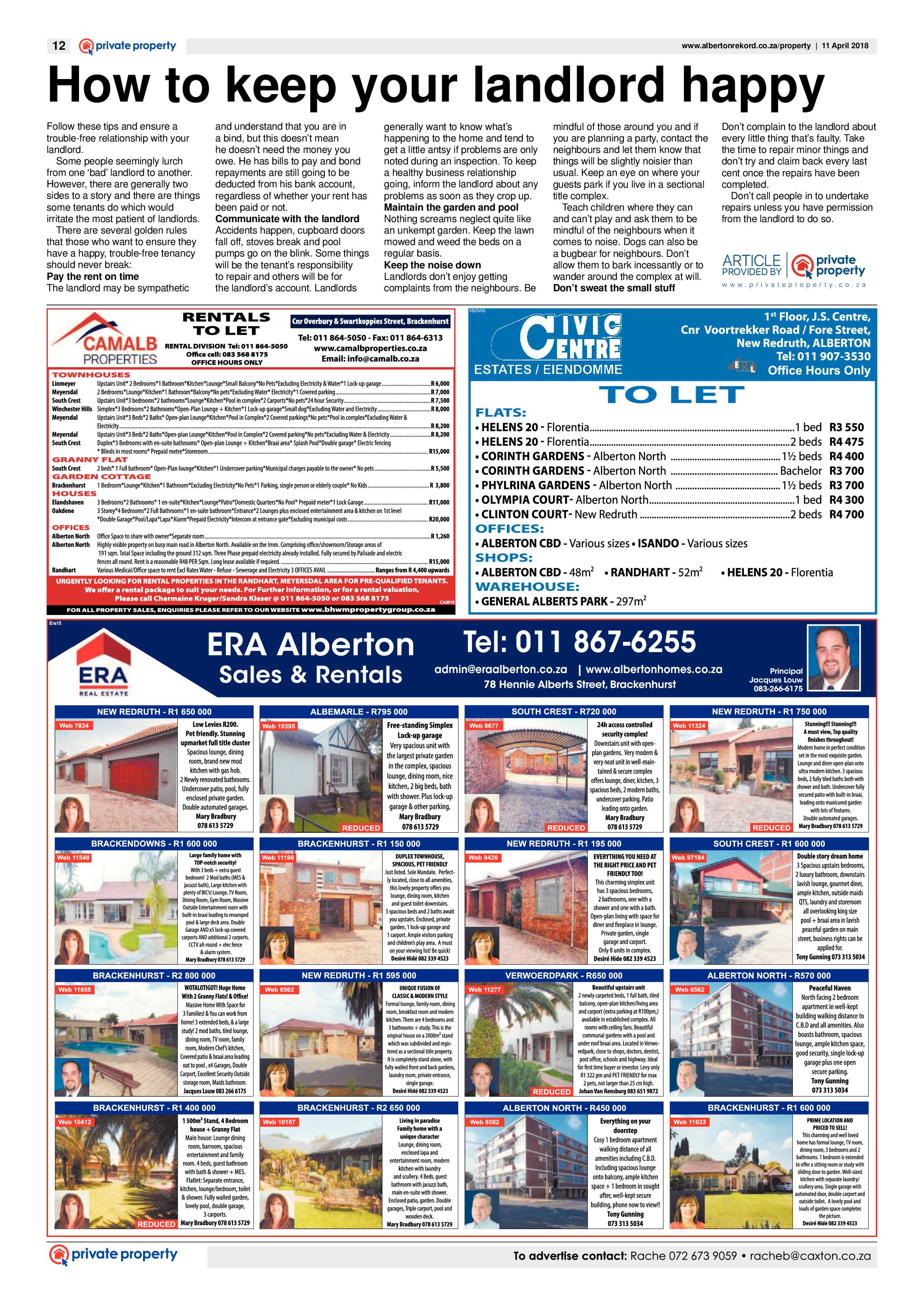 Alberton Record 11 April 2018 page 12