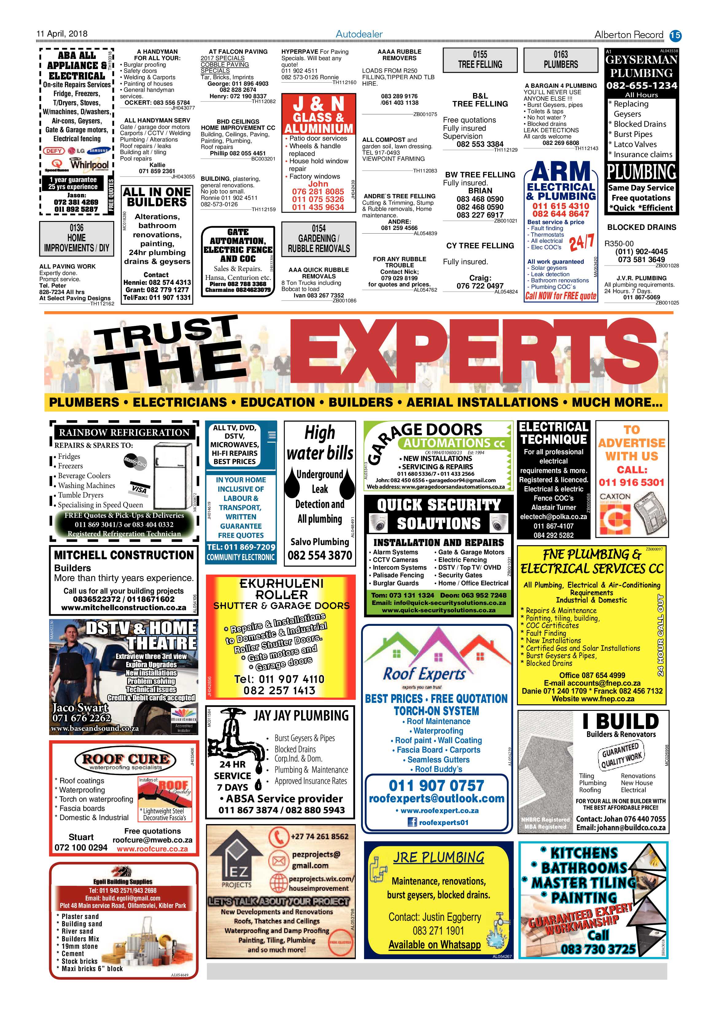 Alberton Record 11 April 2018 page 15