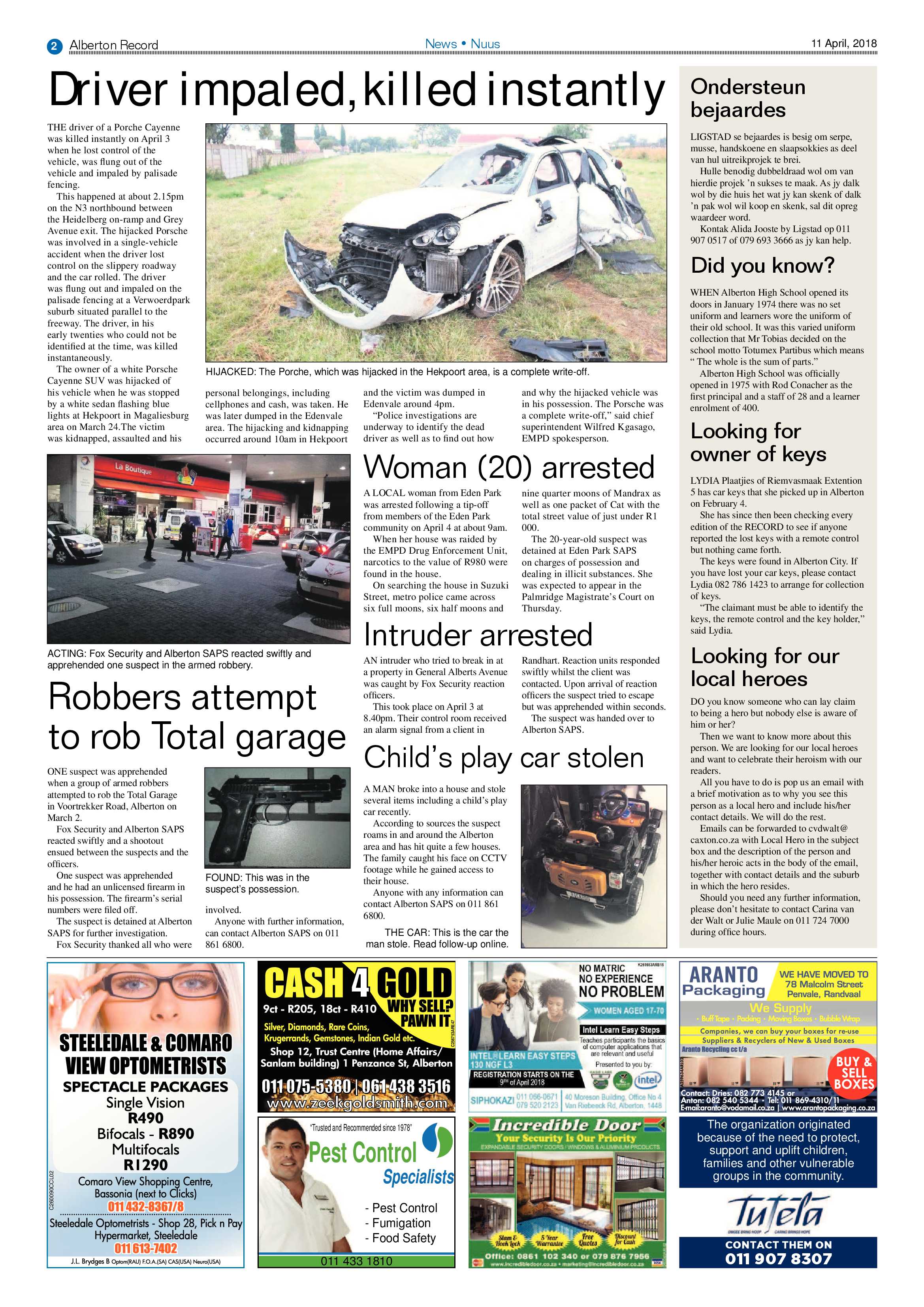 Alberton Record 11 April 2018 page 2