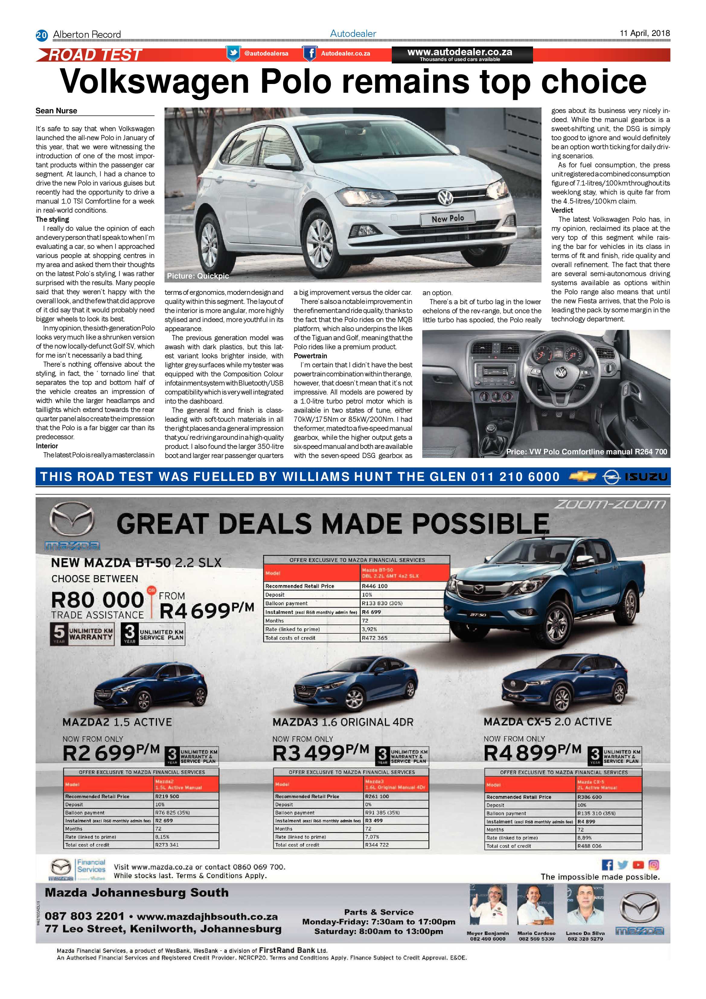 Alberton Record 11 April 2018 page 20