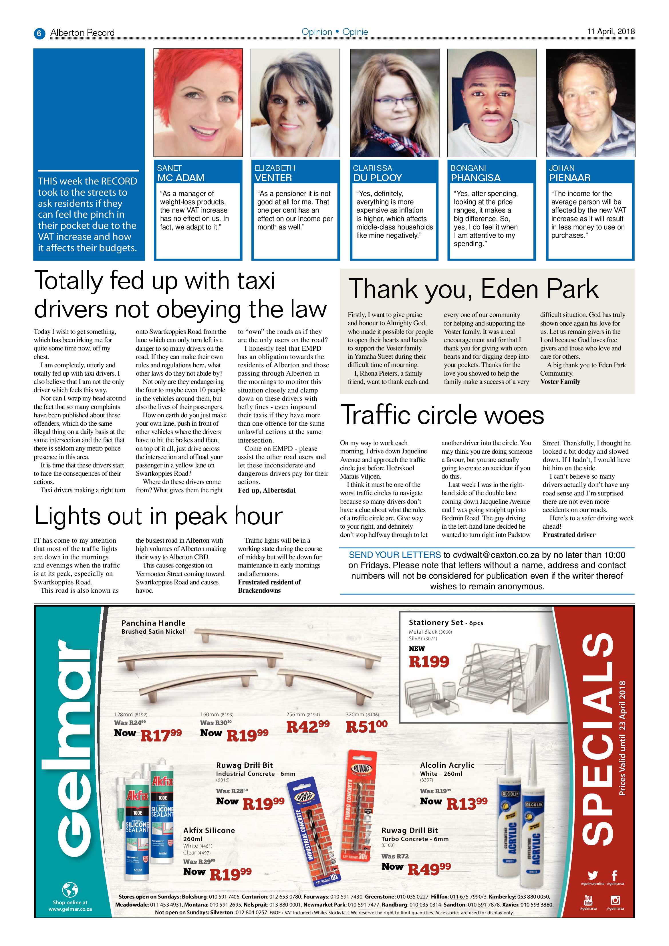 Alberton Record 11 April 2018 page 6