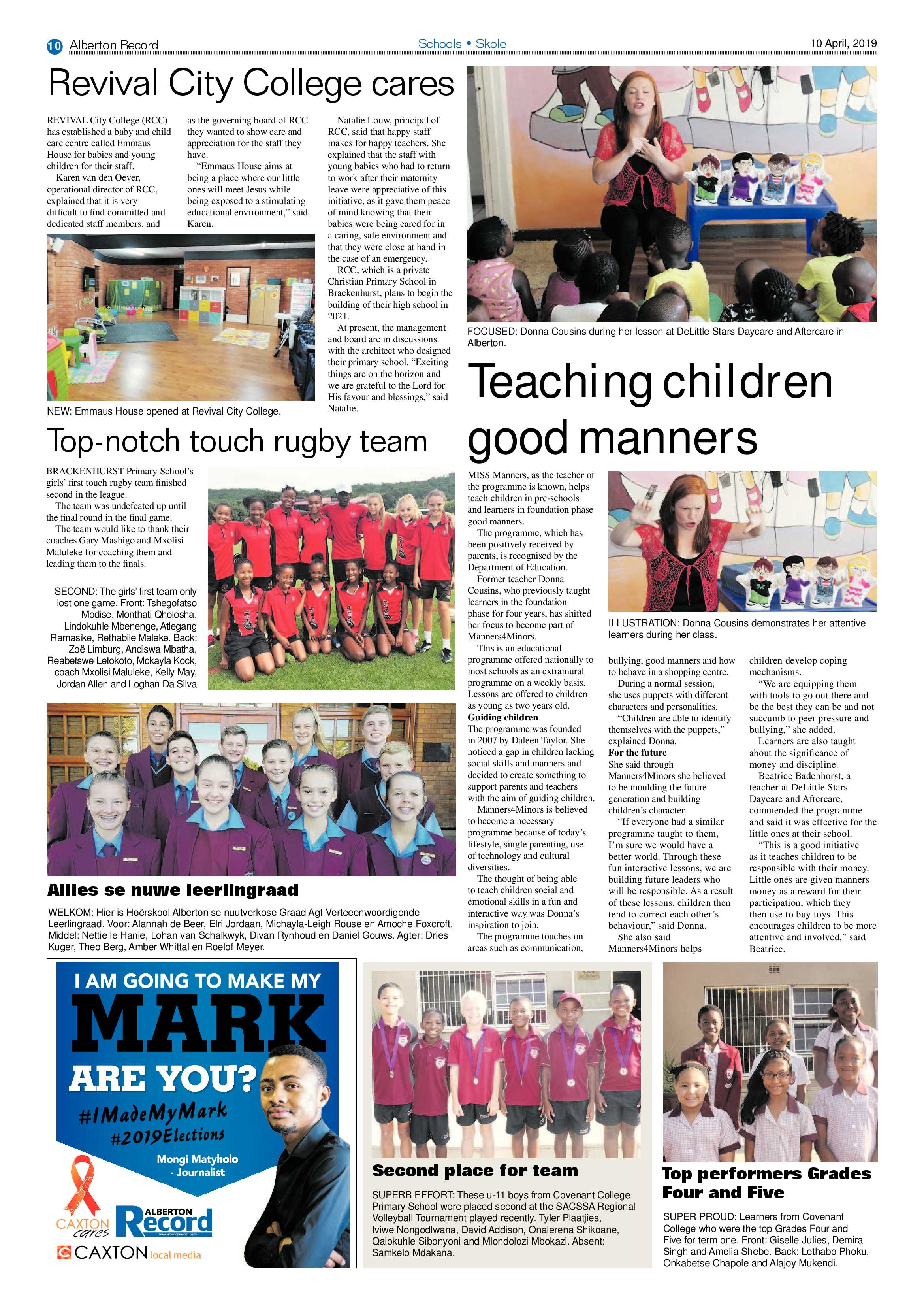Alberton Record 10 April 2019 page 10