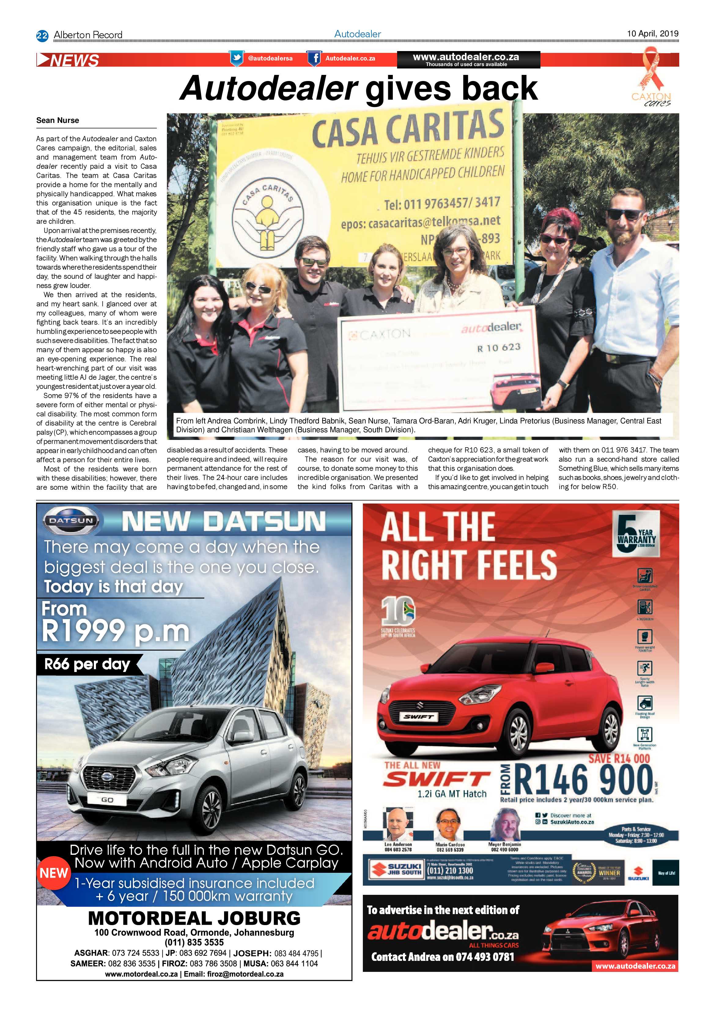 Alberton Record 10 April 2019 page 22