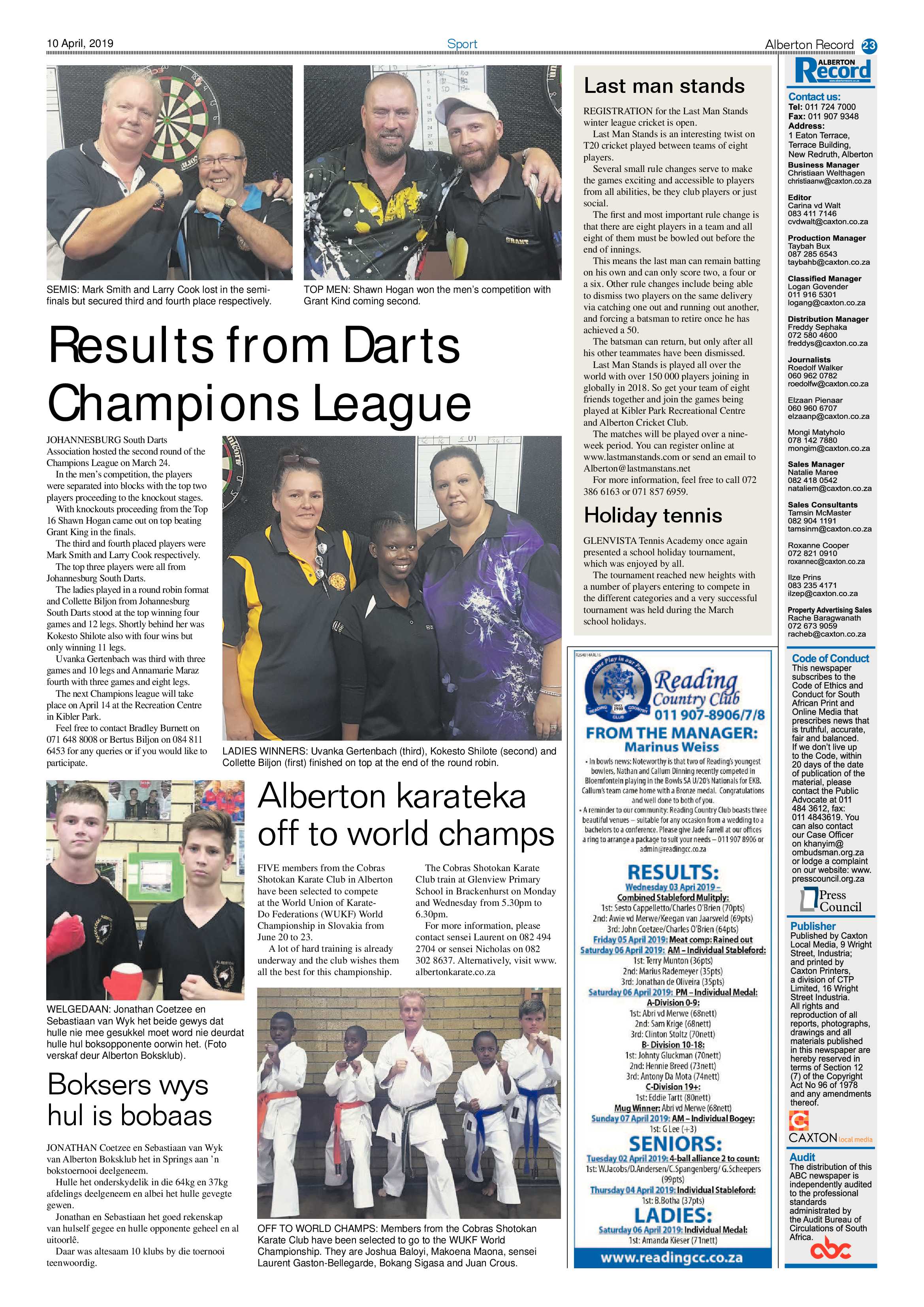 Alberton Record 10 April 2019 page 23