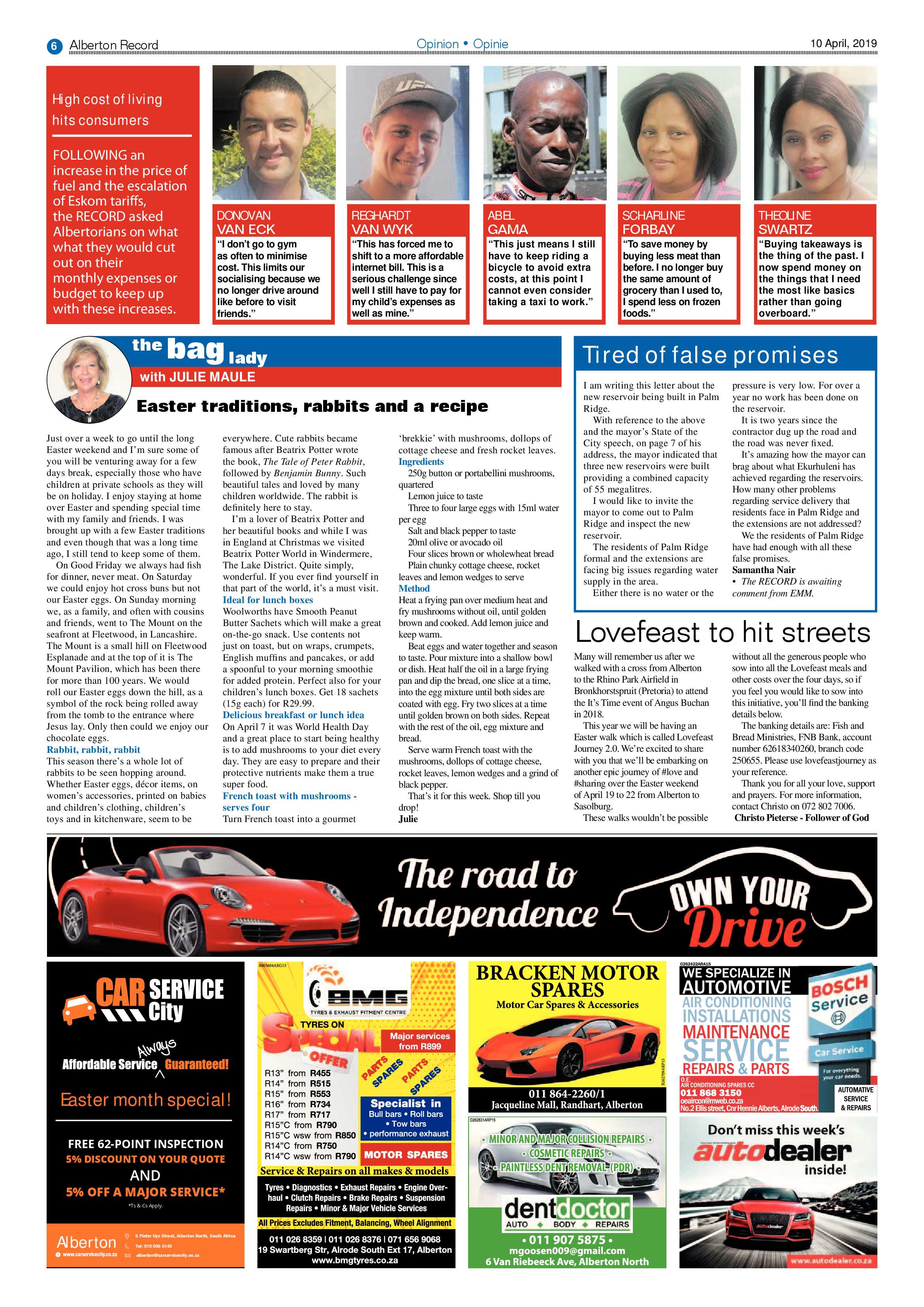 Alberton Record 10 April 2019 page 6