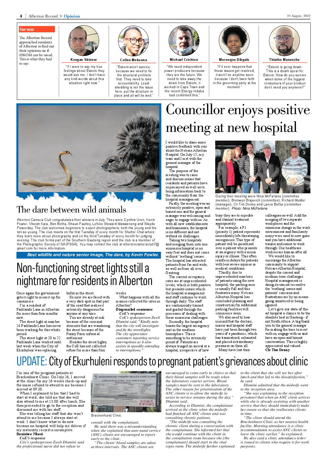 Alberton Record 10 August 2022 page 6