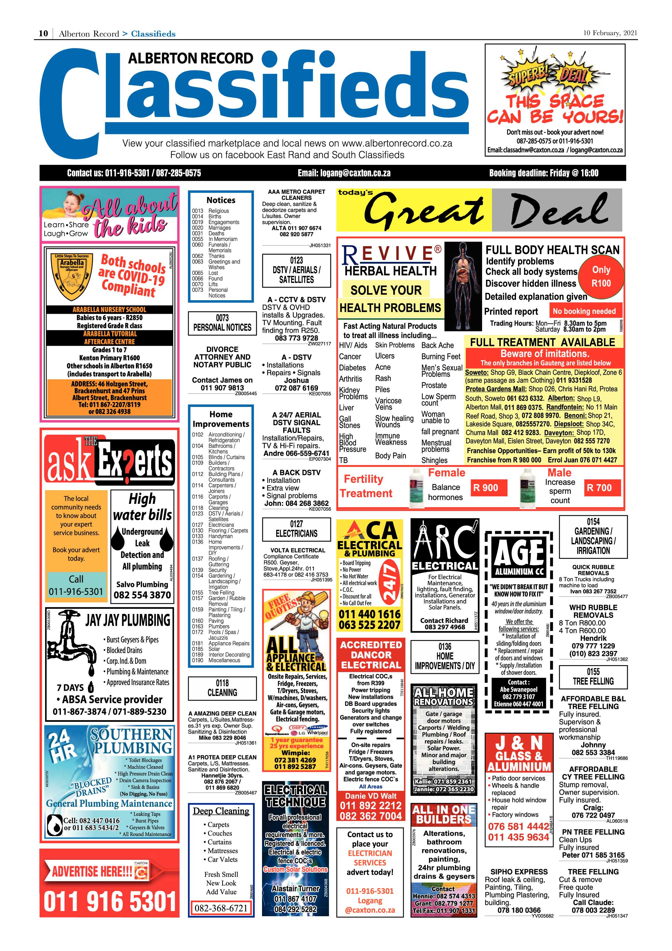 Alberton Record 10 February 2021 page 10