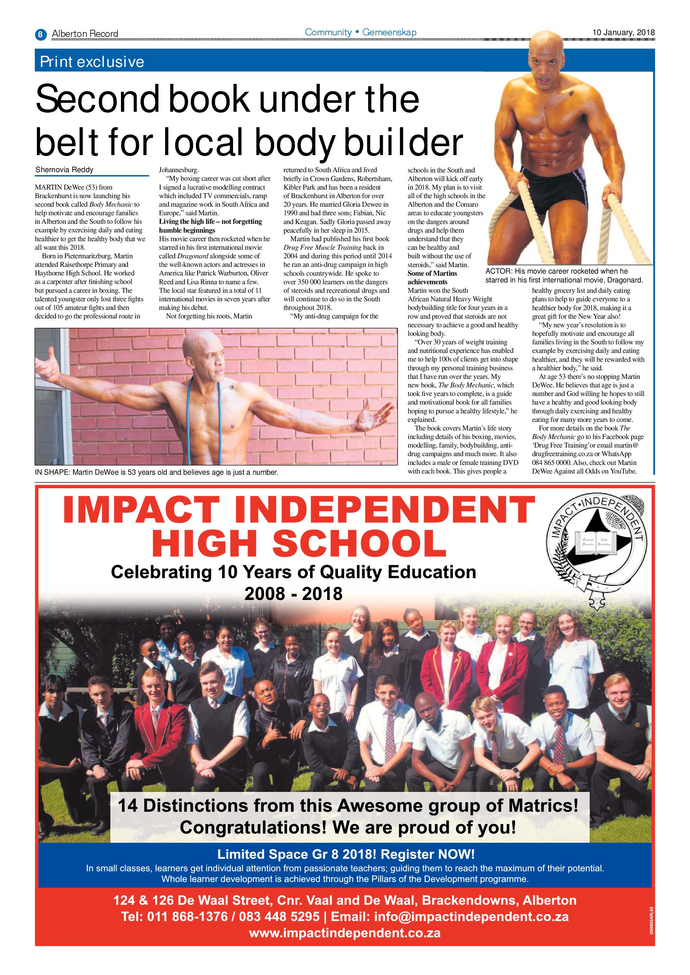 Alberton Record 10 January 2018 page 8