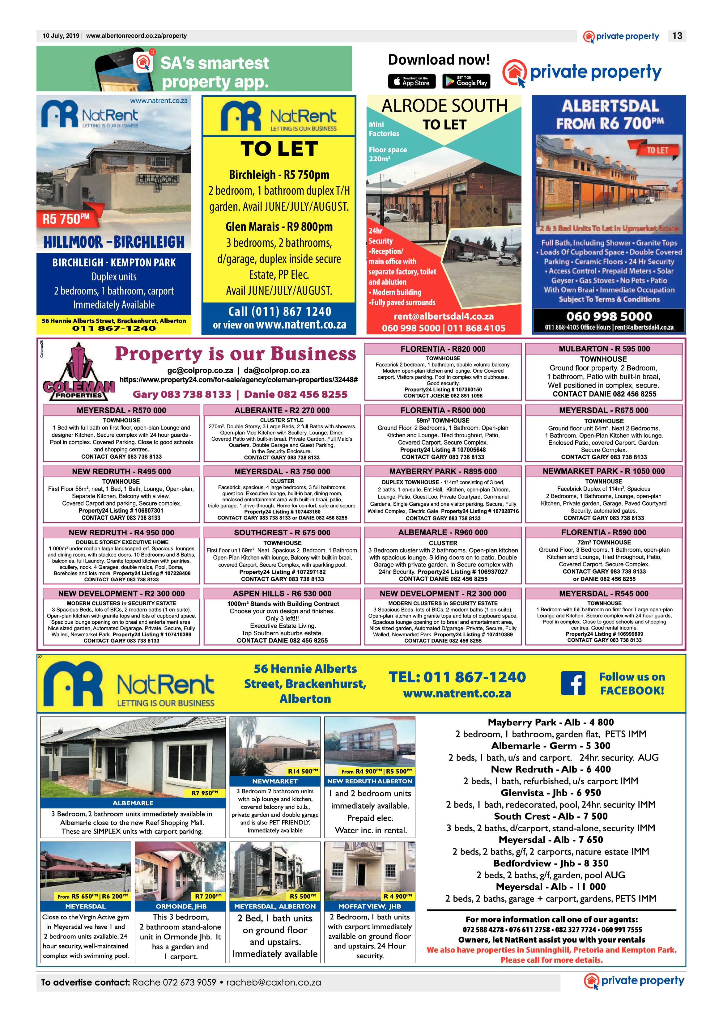 Alberton Record 10 July 2019 page 13