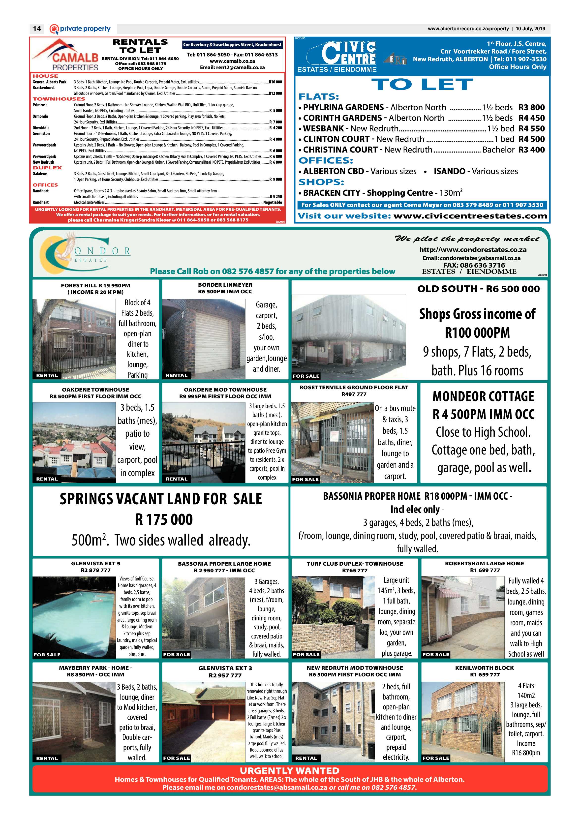 Alberton Record 10 July 2019 page 14