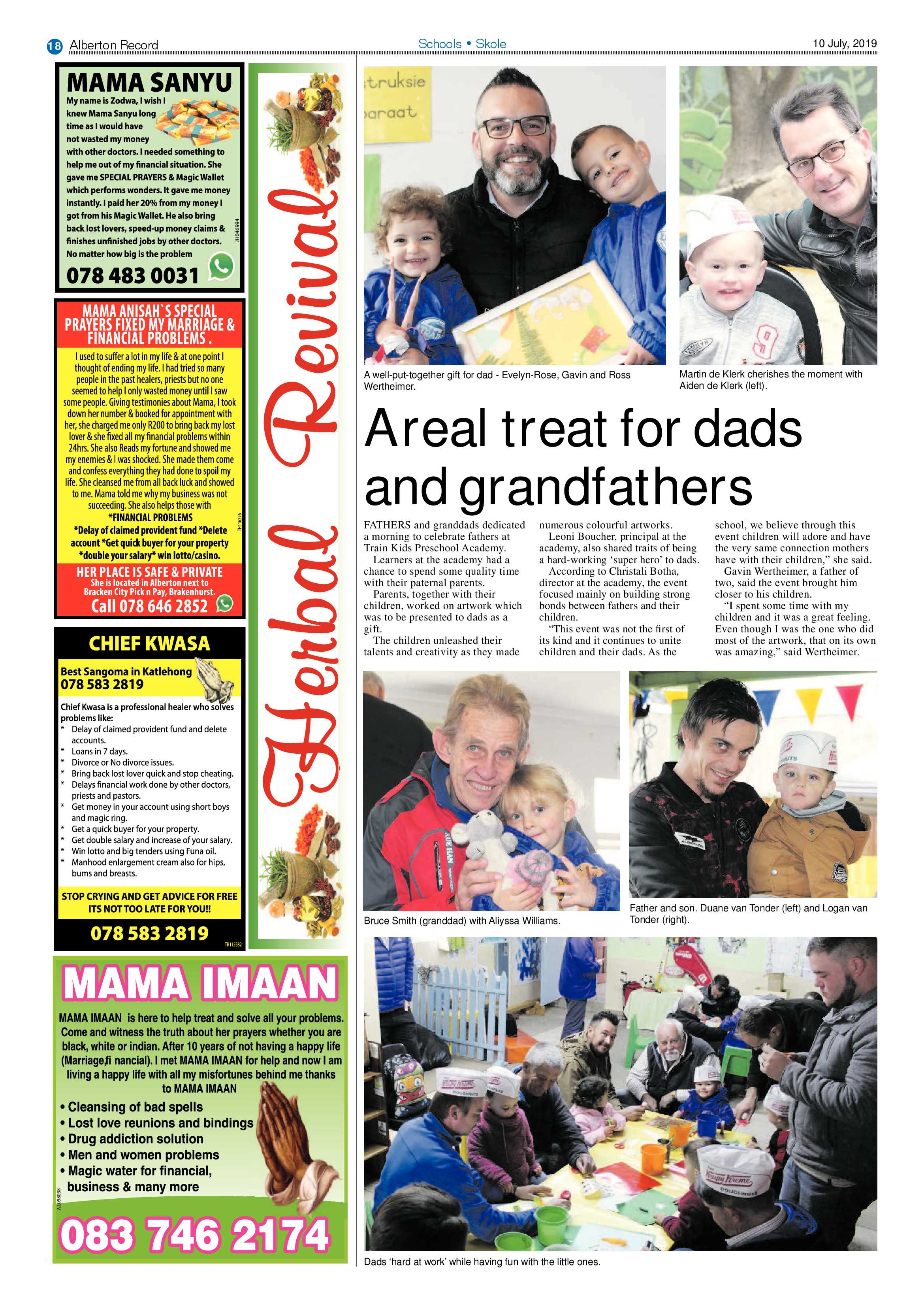Alberton Record 10 July 2019 page 18