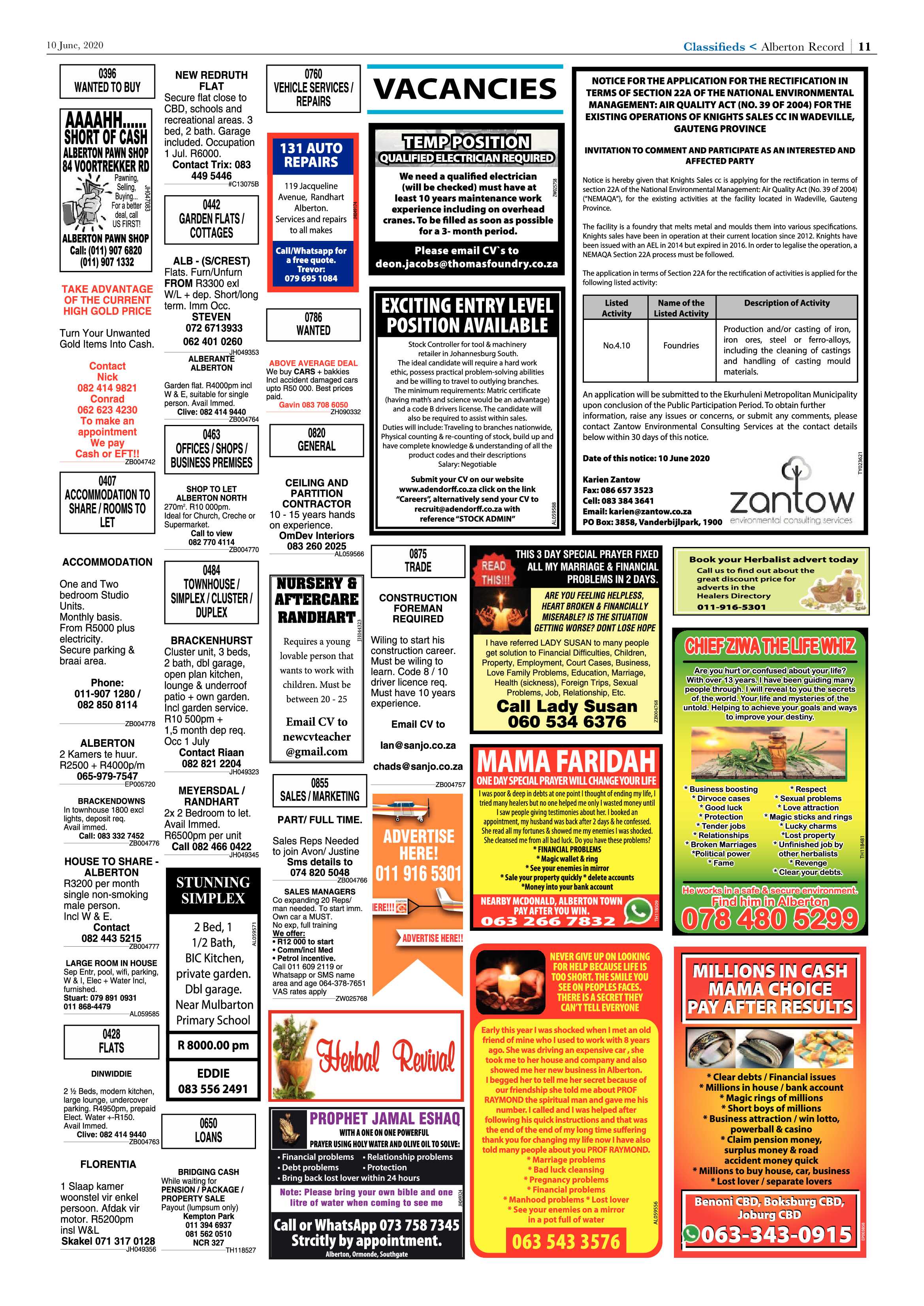 Alberton Record 10 June 2020 page 11