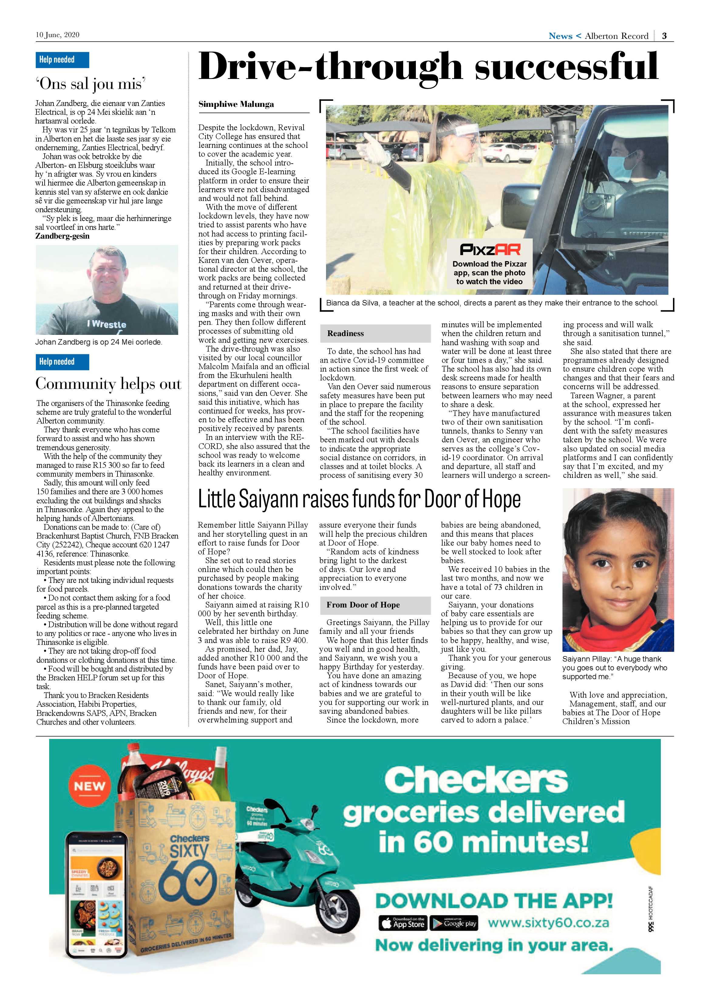 Alberton Record 10 June 2020 page 3