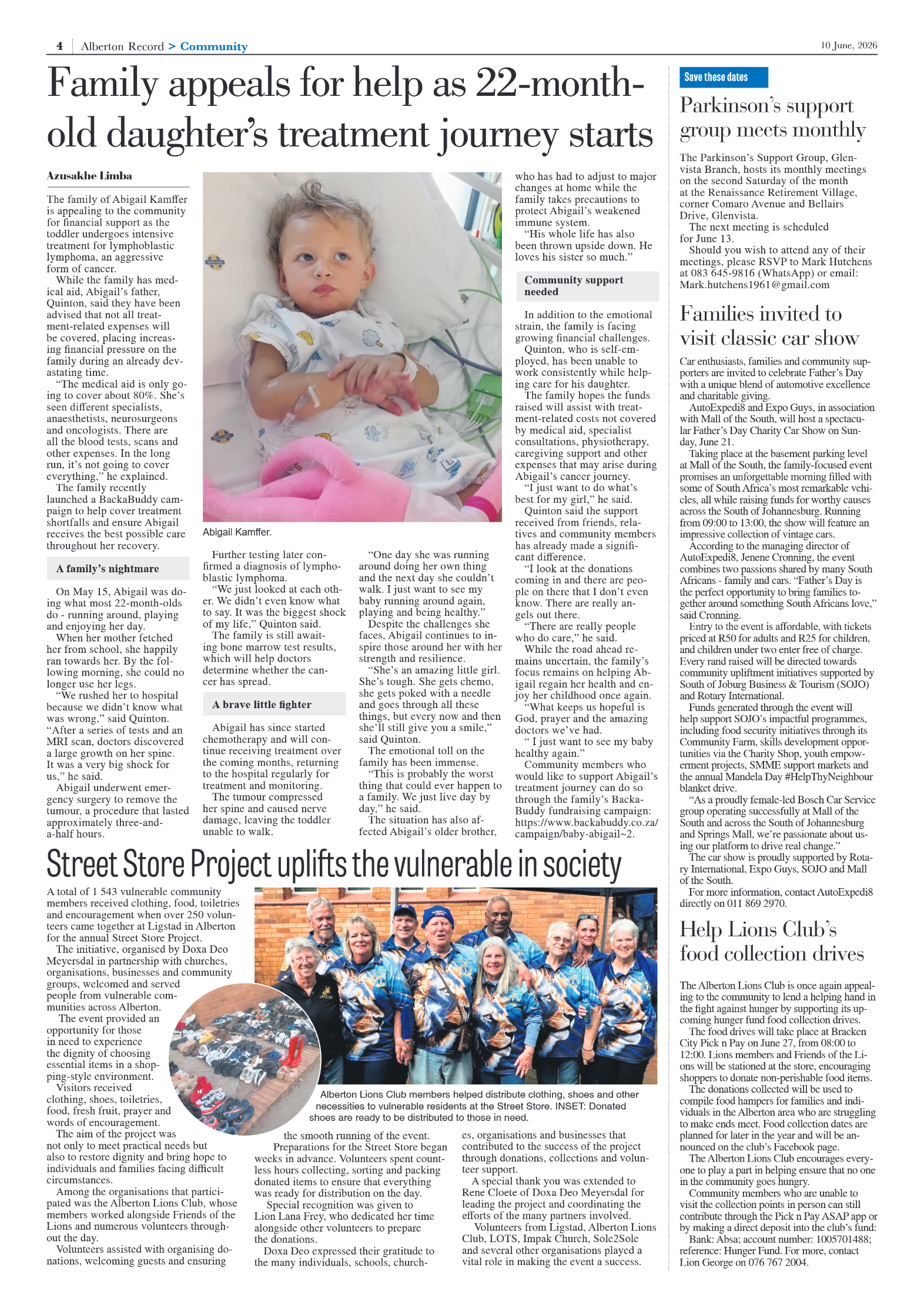 Alberton Record 10 June 2026 page 6