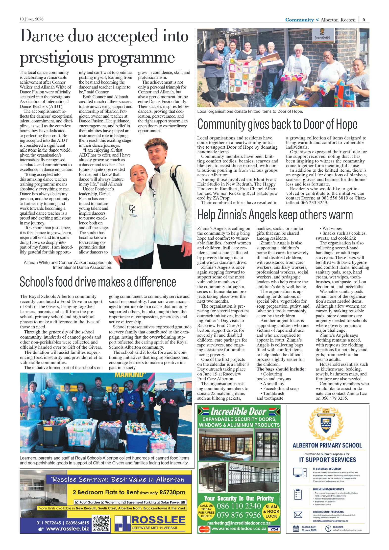 Alberton Record 10 June 2026 page 7