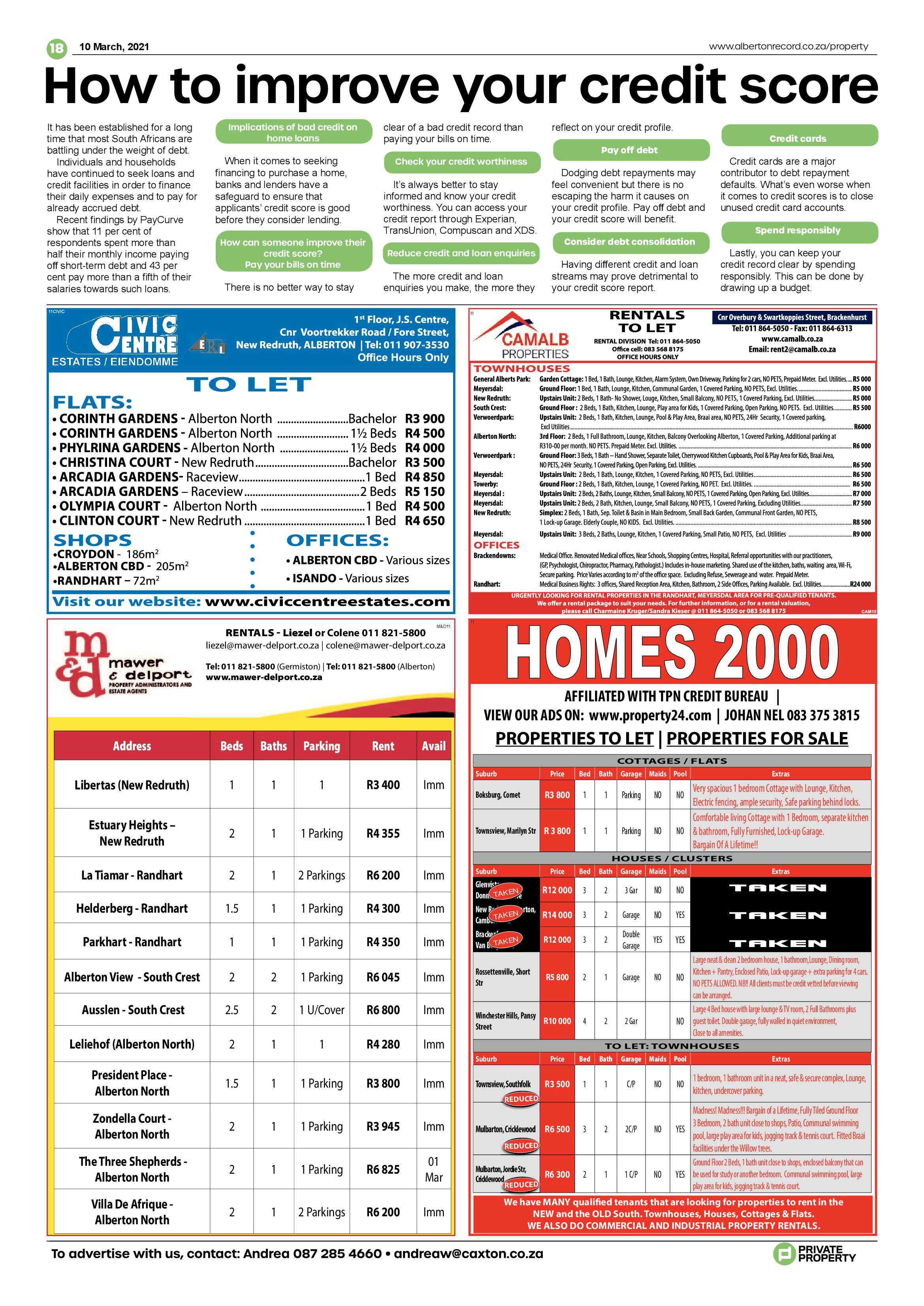 Alberton Record 10 March 2021 page 18