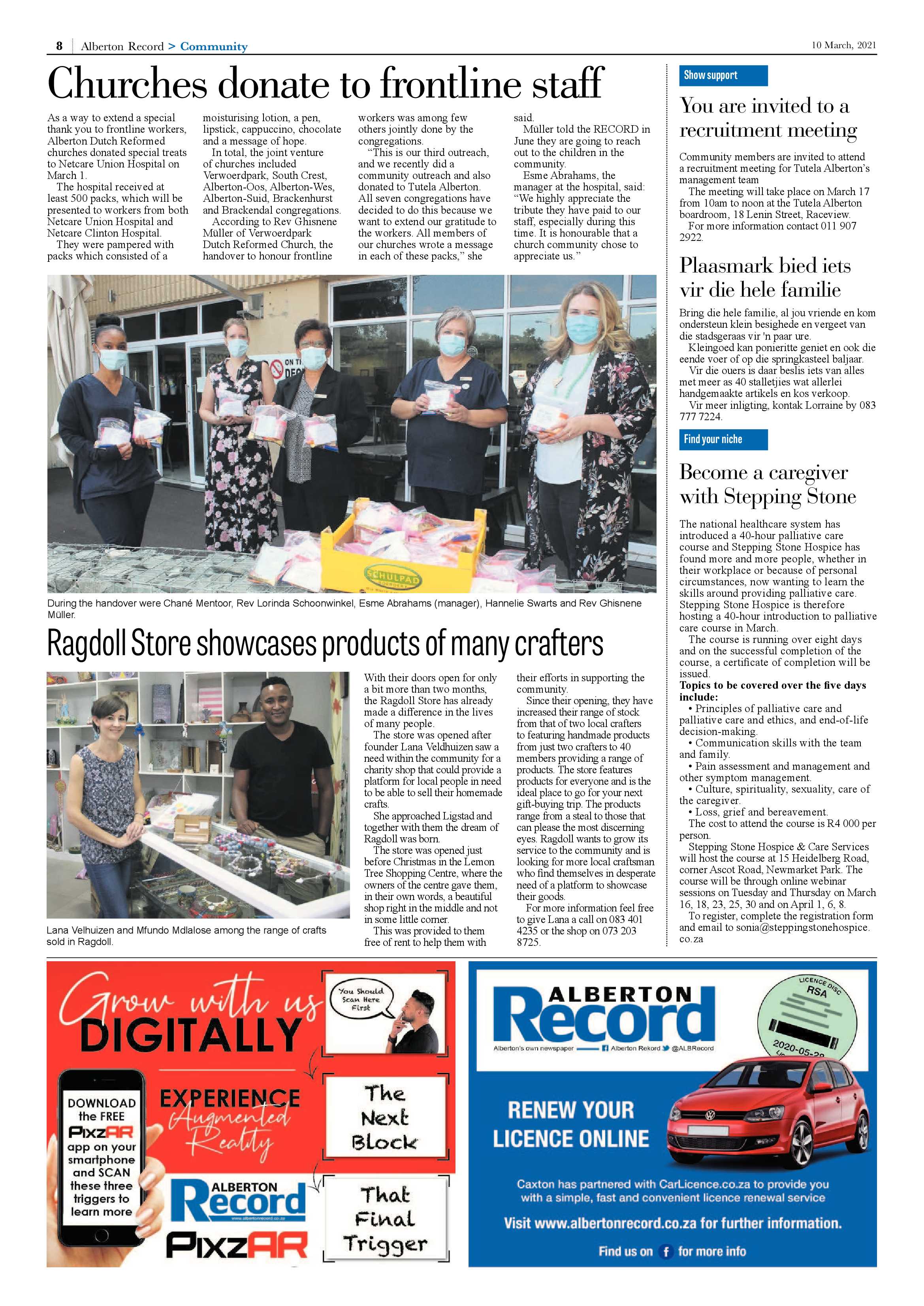 Alberton Record 10 March 2021 page 8